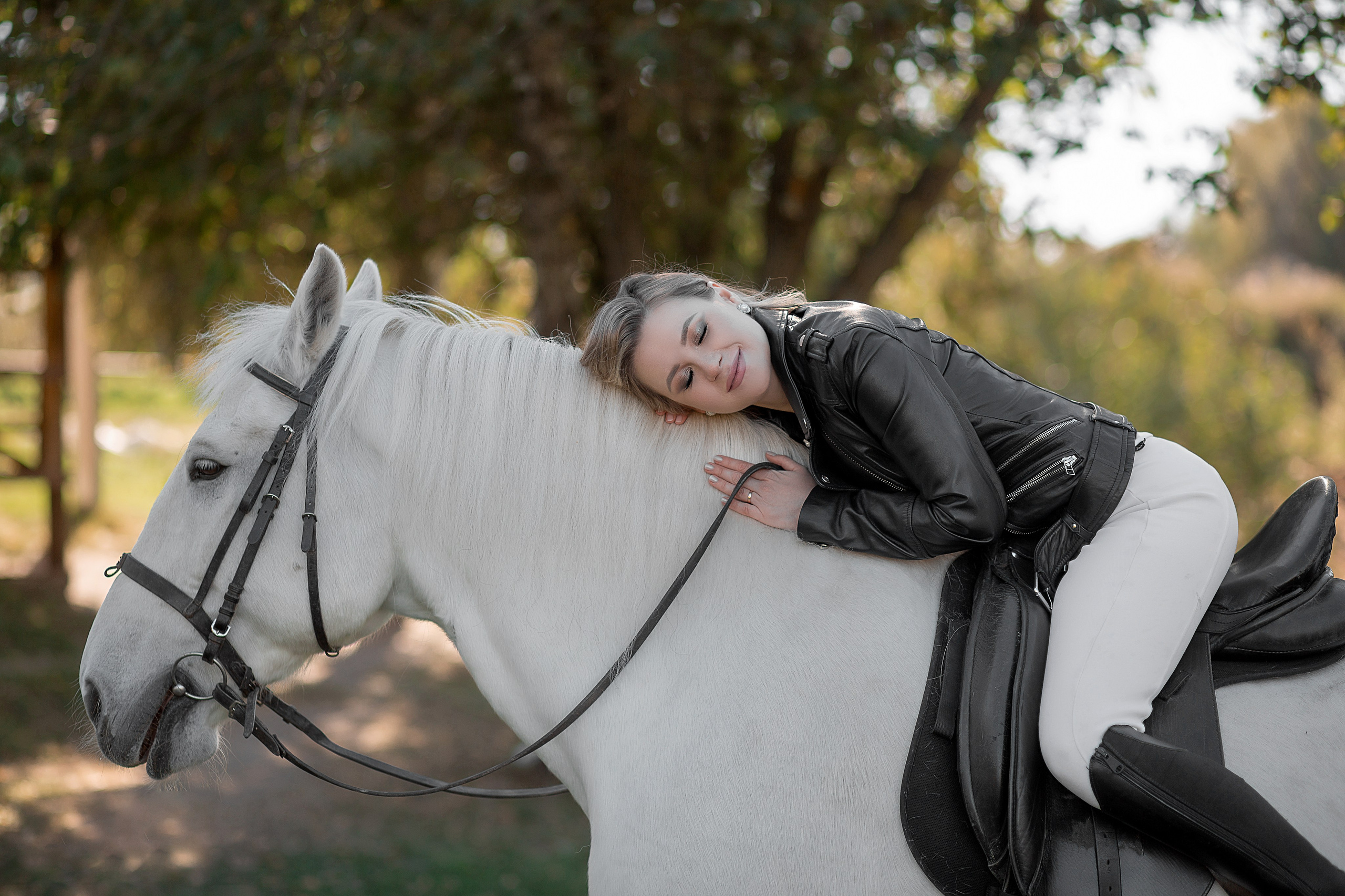 Наталья и Воробей. Фотосессия с лошадьми в Нижнем Новгороде