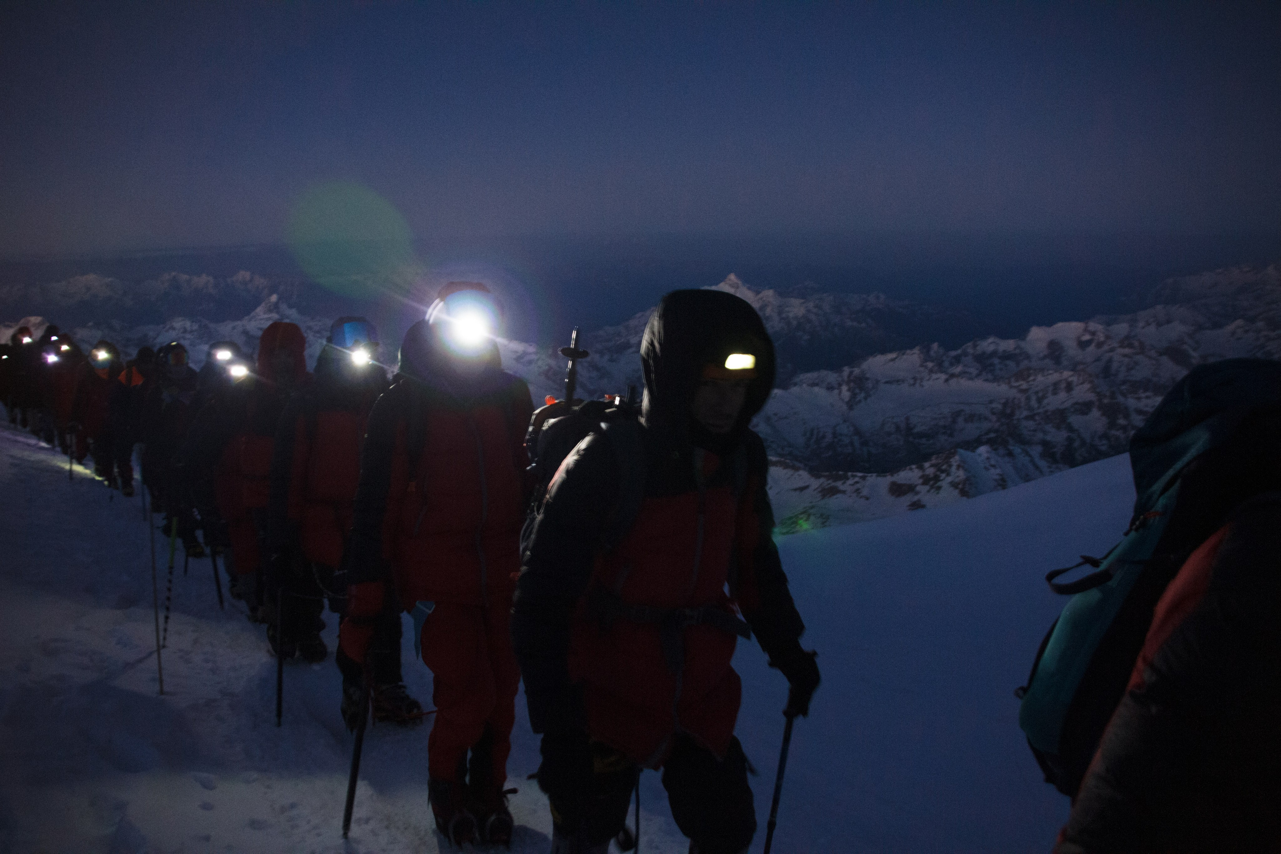 Съемка восхождения. Фотограф Котий Даниил