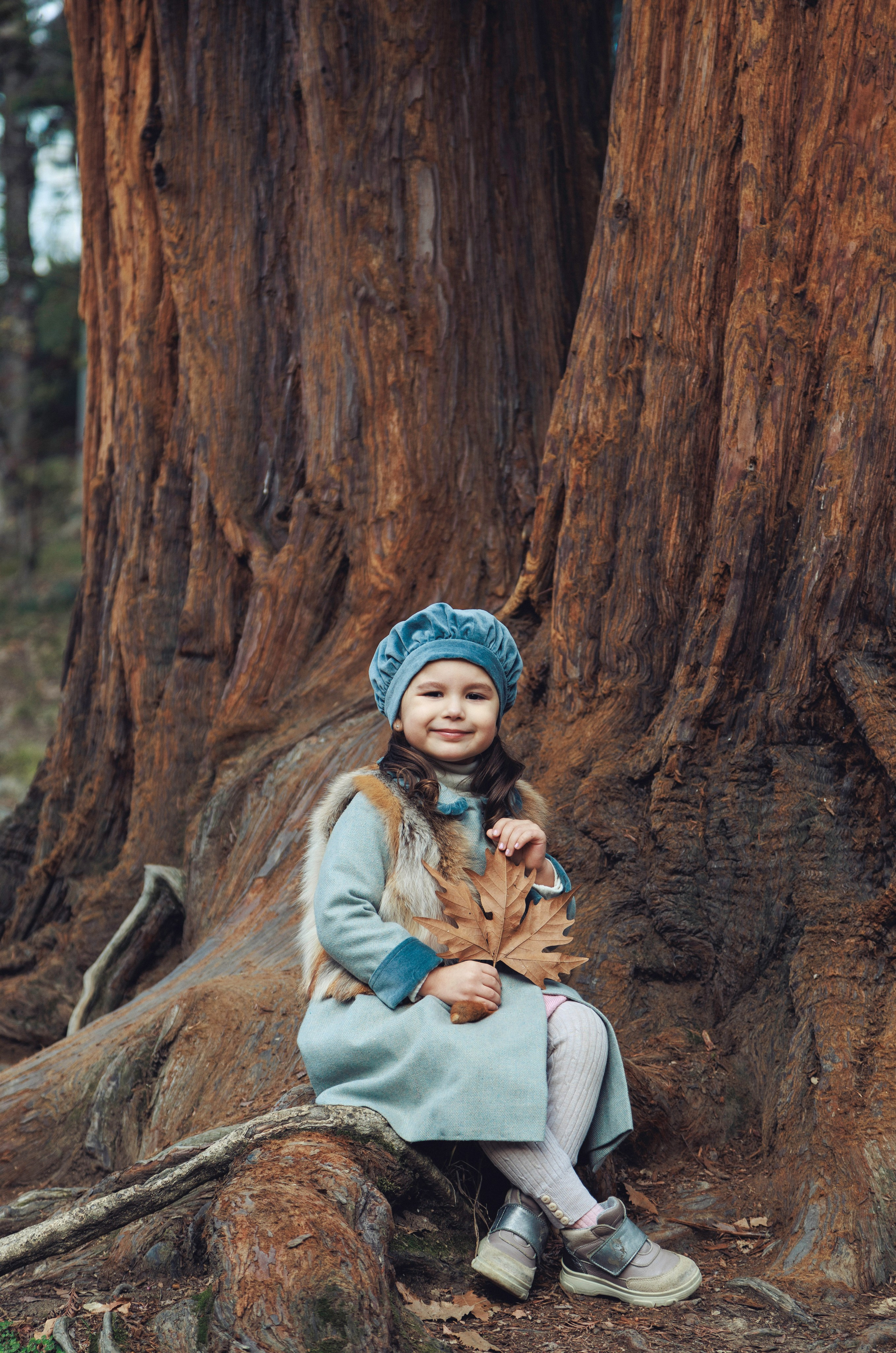 Творческая съемка. Девочка в лесу. Семейный фотограф в Сочи, Лоо, Дагомысе, Вардане Кучумова Олеся