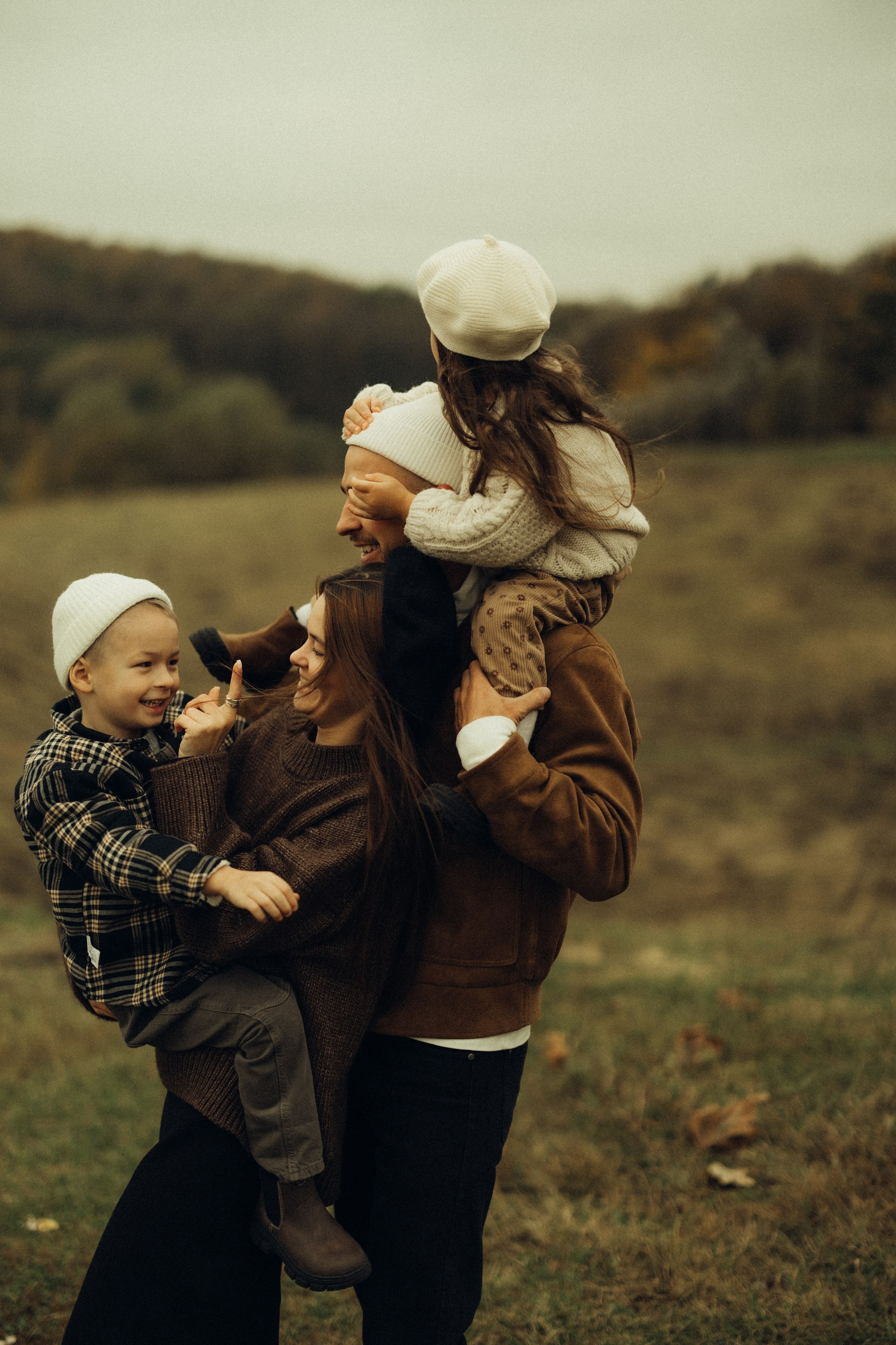 Света, Дима, Сара, Лев. Семейный фотограф Оля Гладченко