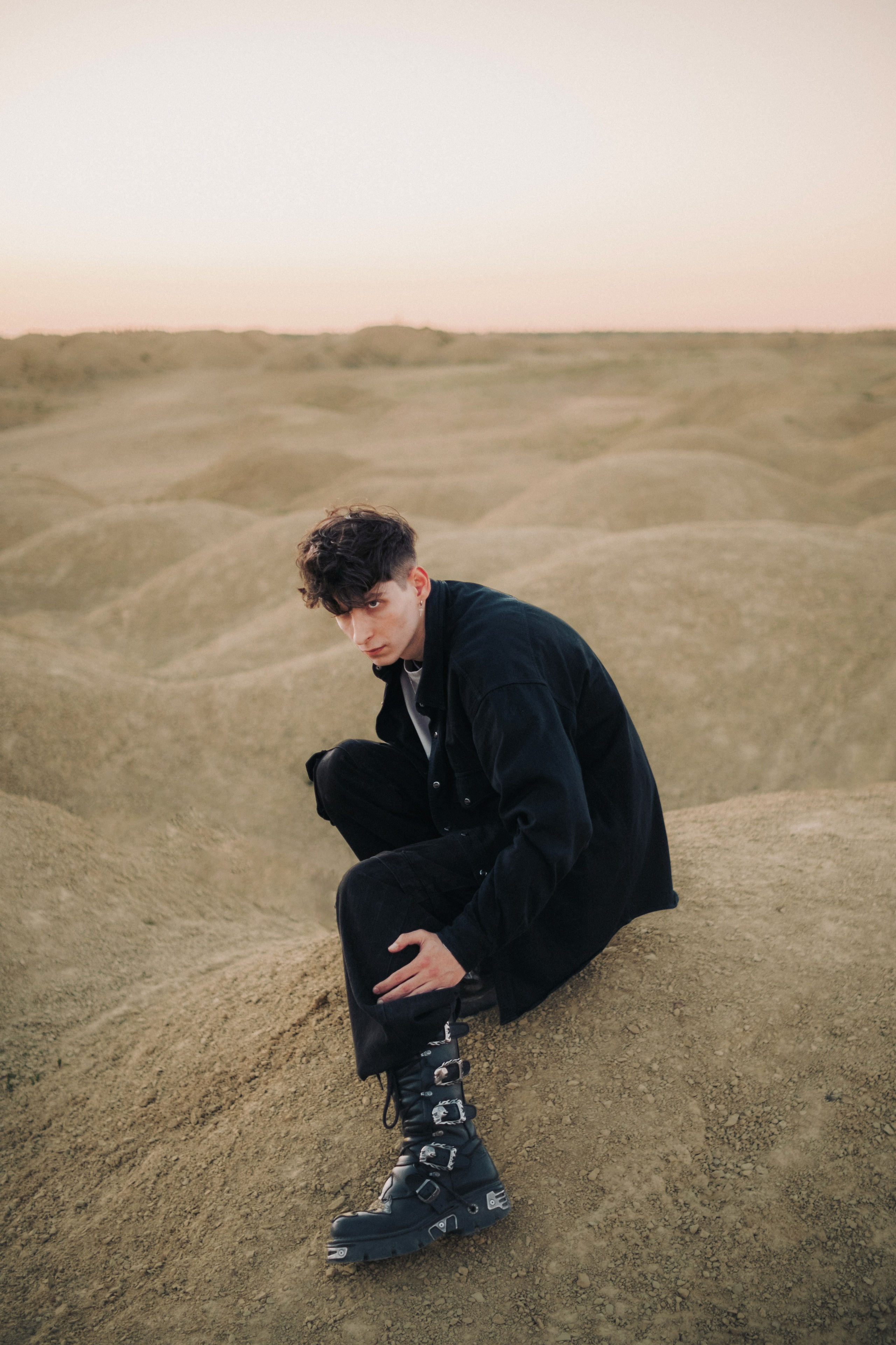 Дима. Рассвет на Борницком карьере. Lickord