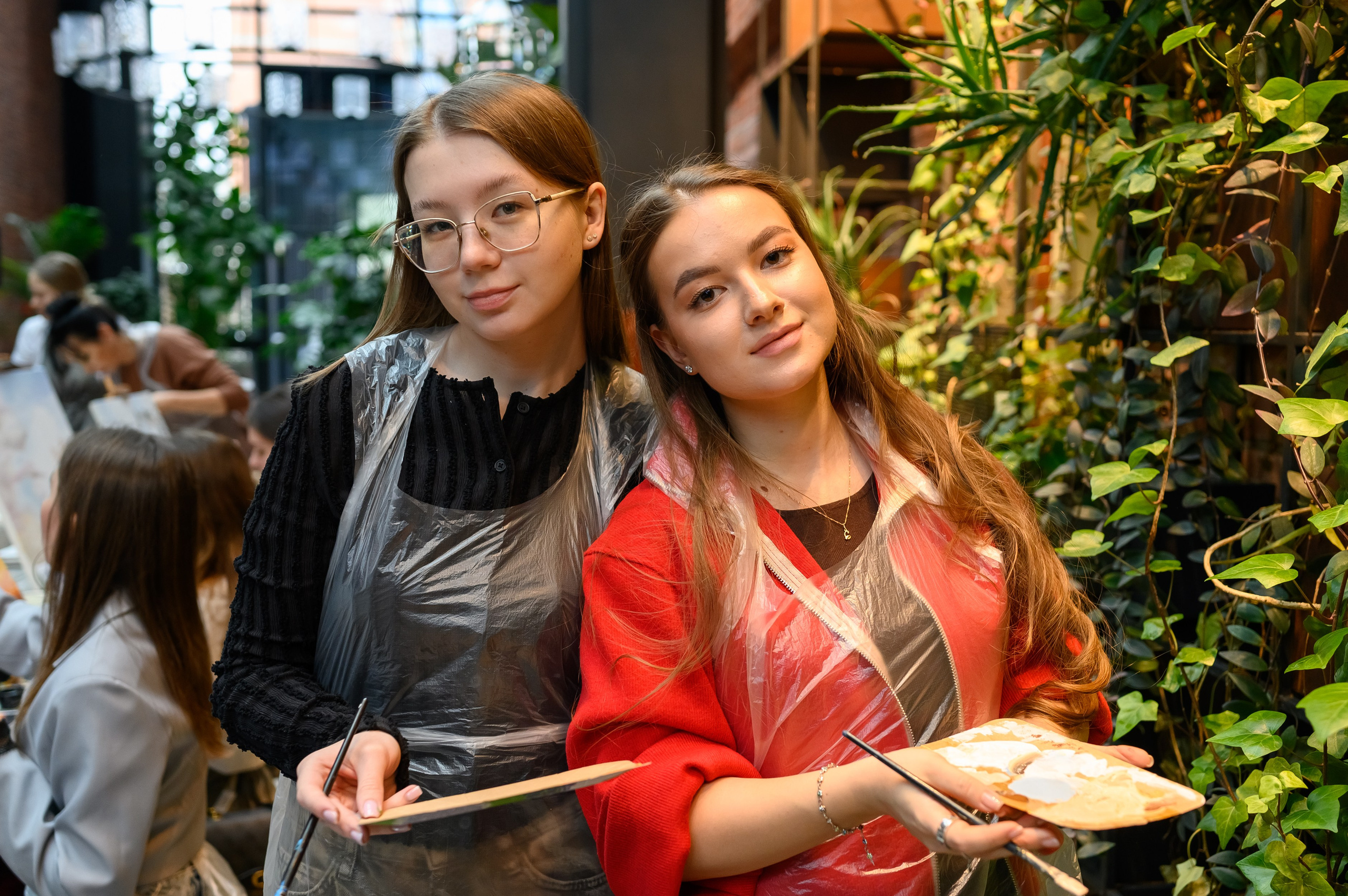 Фотосъемка творческого мастер-класса в ресторане