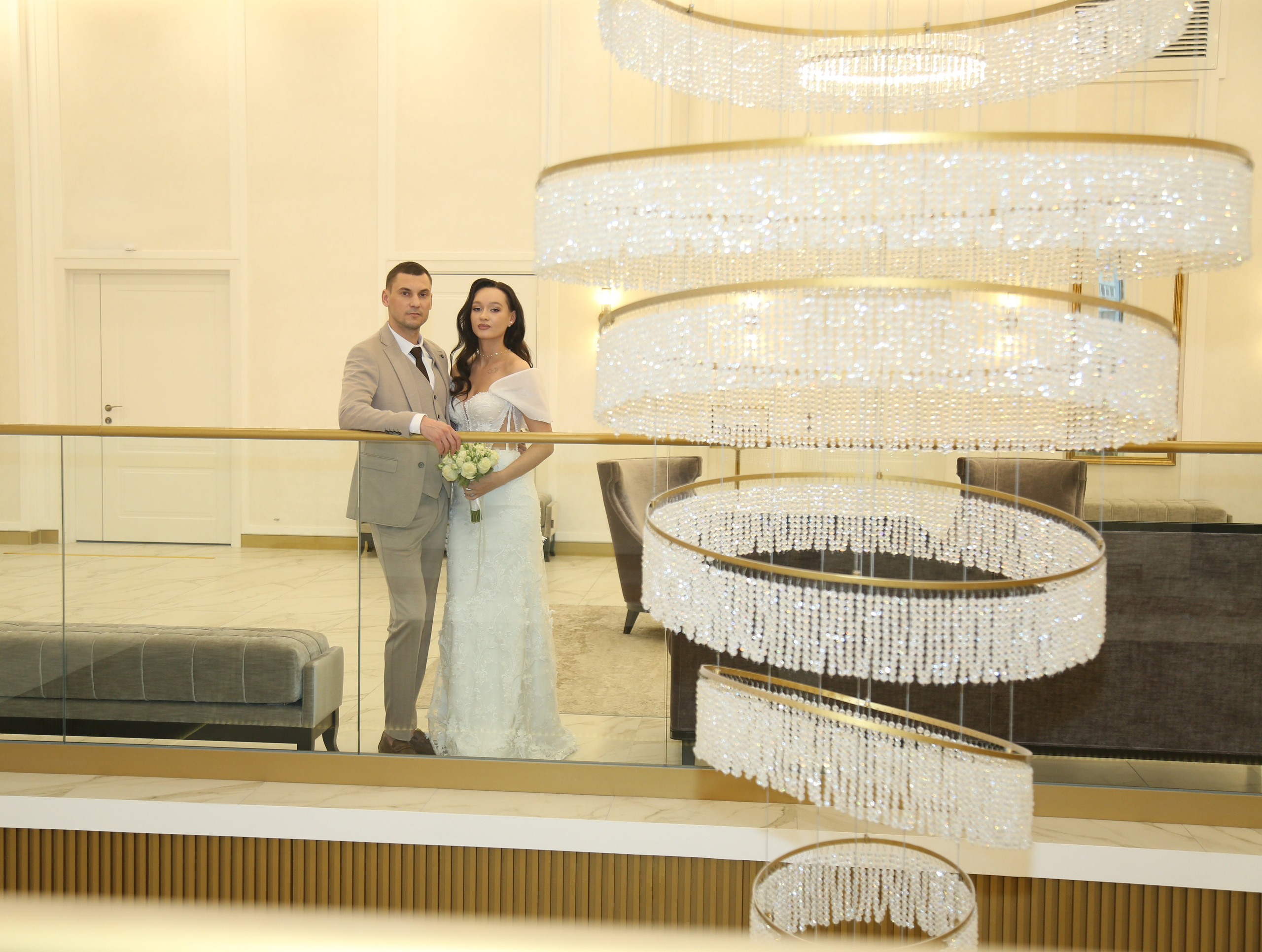 Свадебная фотосессия Андрея и Татьяны. Фотосессия в студии в Москве от профессионального фотографа услуги по доступным ценам