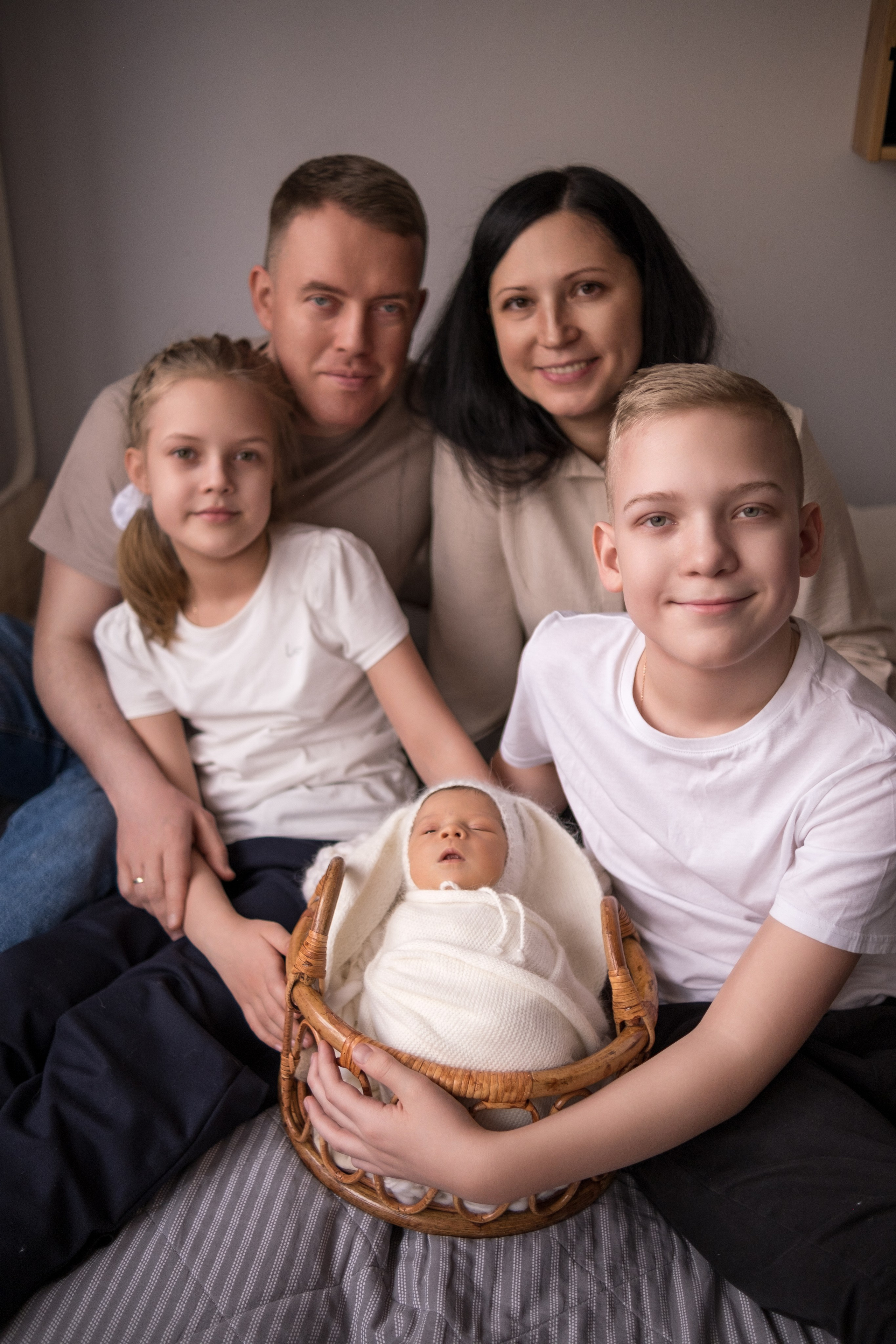 Надежда Ньюборн. Семейный детский ньюборн фотограф в Москве Марта Петрова