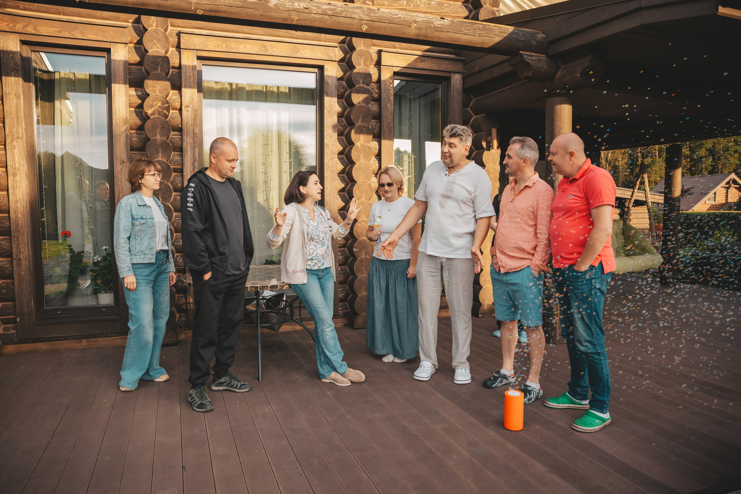 Юбилей на даче. Семейный и женский фотограф в Москве Надежда Воробьева