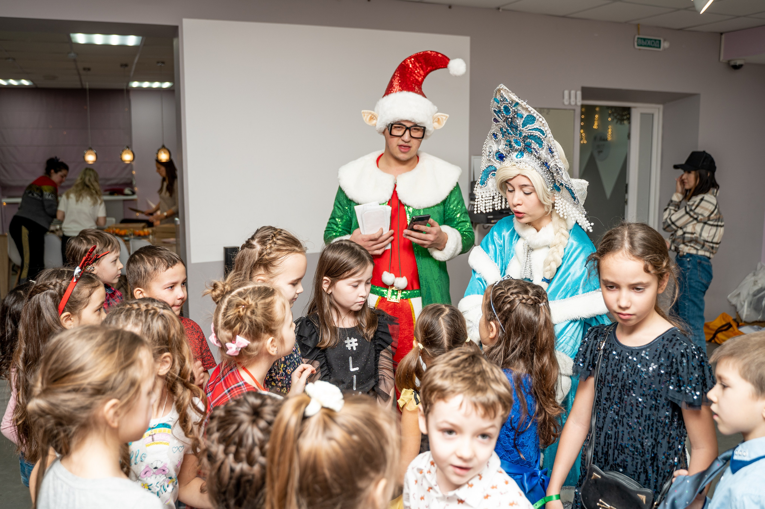 1 гимназия Новогодний утренник. Свадебный и репортажный фотограф в Уфе| Осетрова Ольга