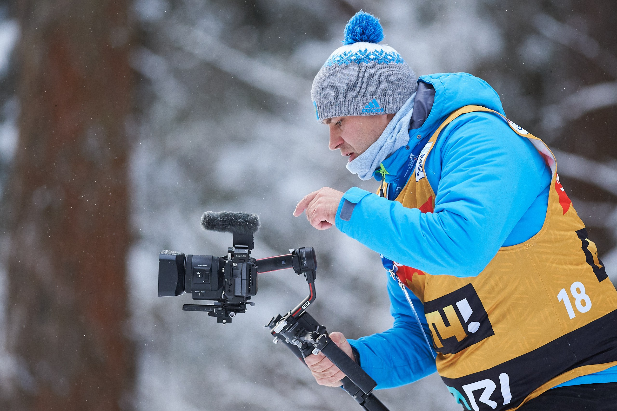 Биатлон. Чемпионат России — 2024/2025, 3-й этап, Ижевск. Спринт. Мужчины. Спортивный репортажный фотограф в Ижевске Сергей Мерзляков