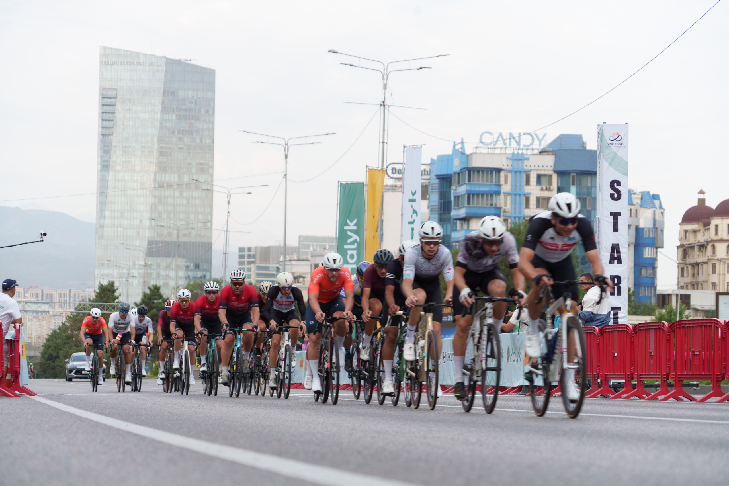 Grand Fondo World Championship. Профессиональная съемка в Алматы