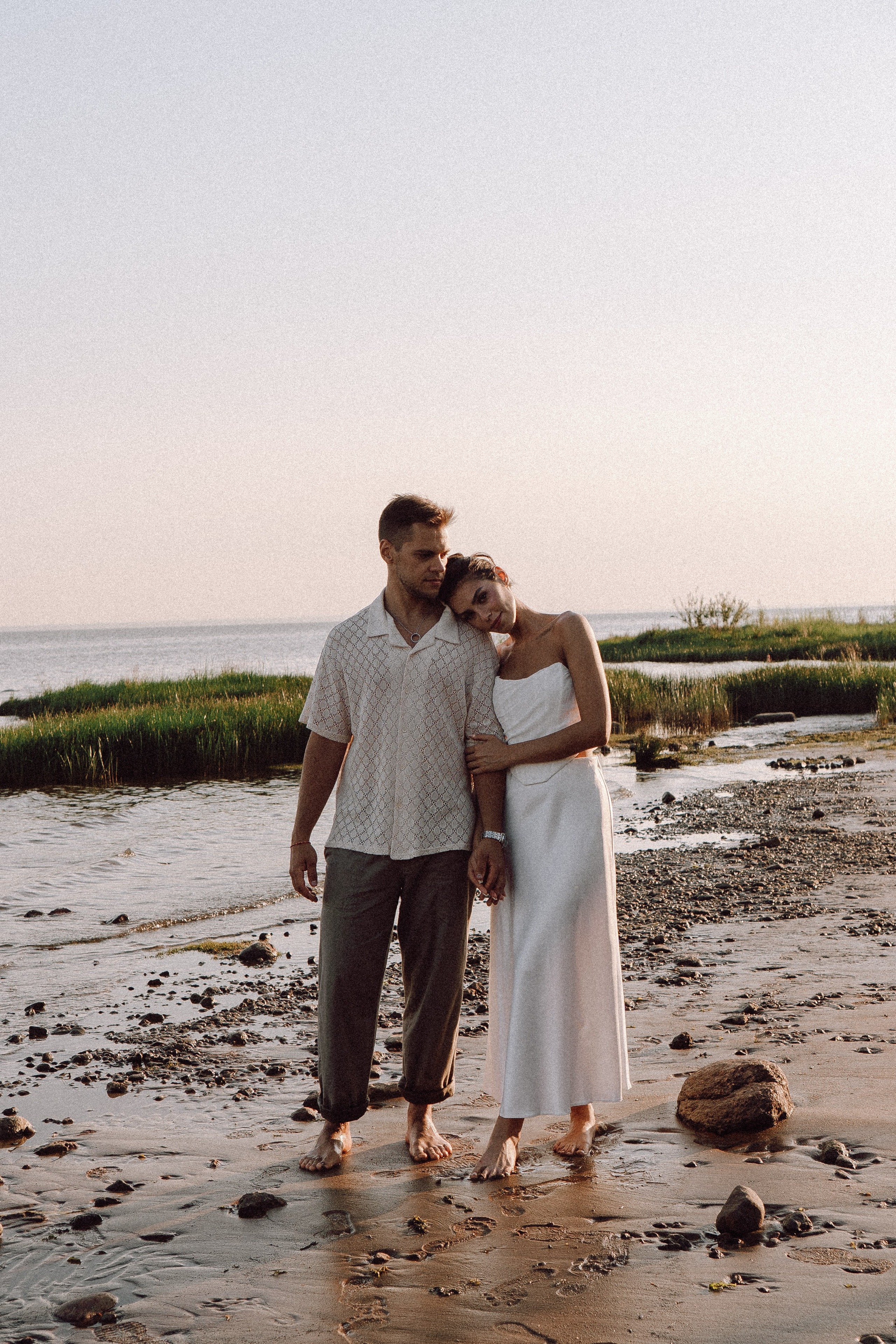 СВАДЕБНАЯ ФОТОСЕССИЯ ВЫЕЗДНОЙ ЦЕРЕМОНИИ (ФИНСКИЙ ЗАЛИВ). Профессиональный фотограф, Санкт-Петербург — Виктория Богомолова