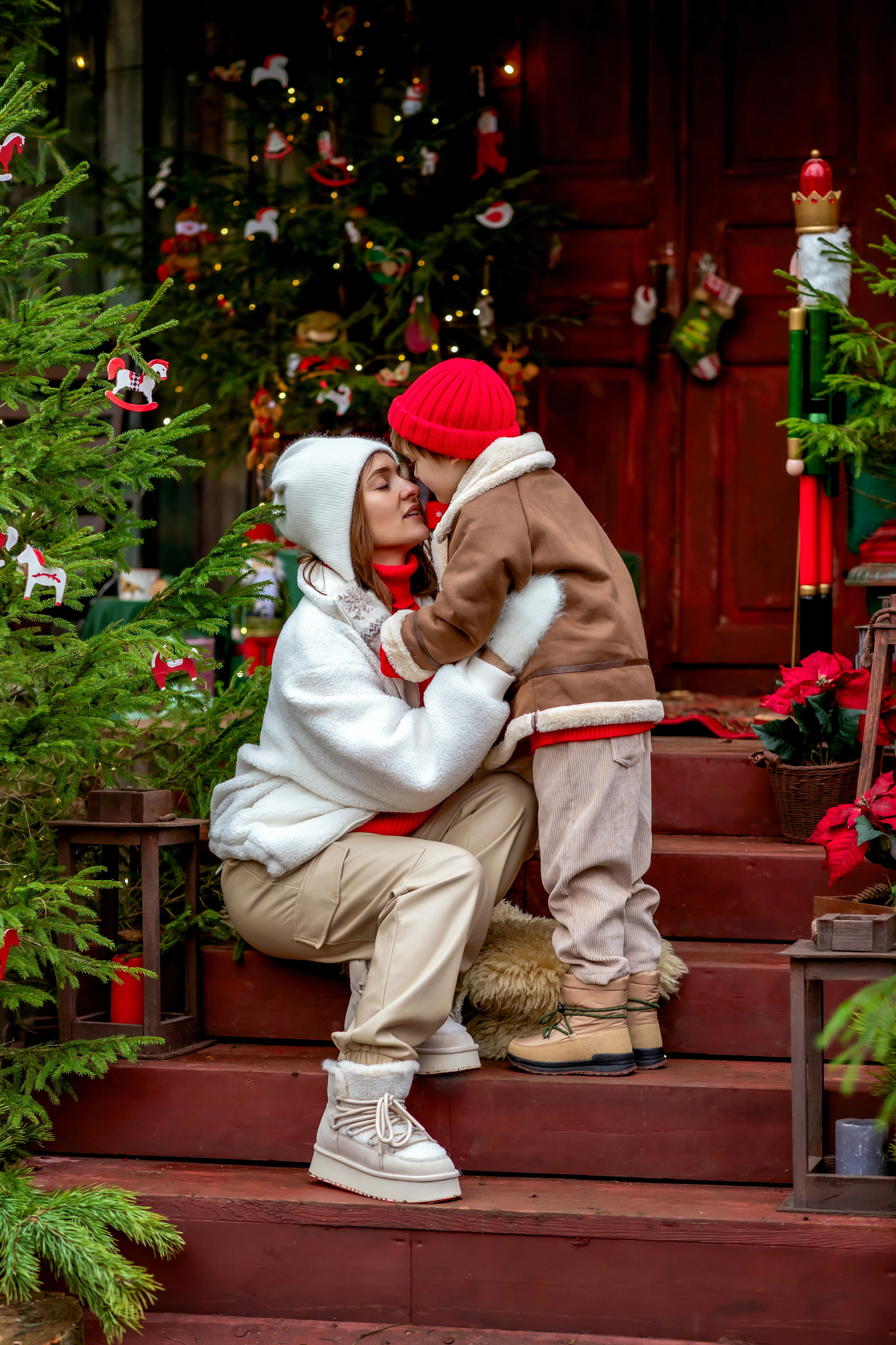 НОВЫЙ ГОД и Рождество УЛИЧНЫЕ локации. Фотограф Алина Лебедь