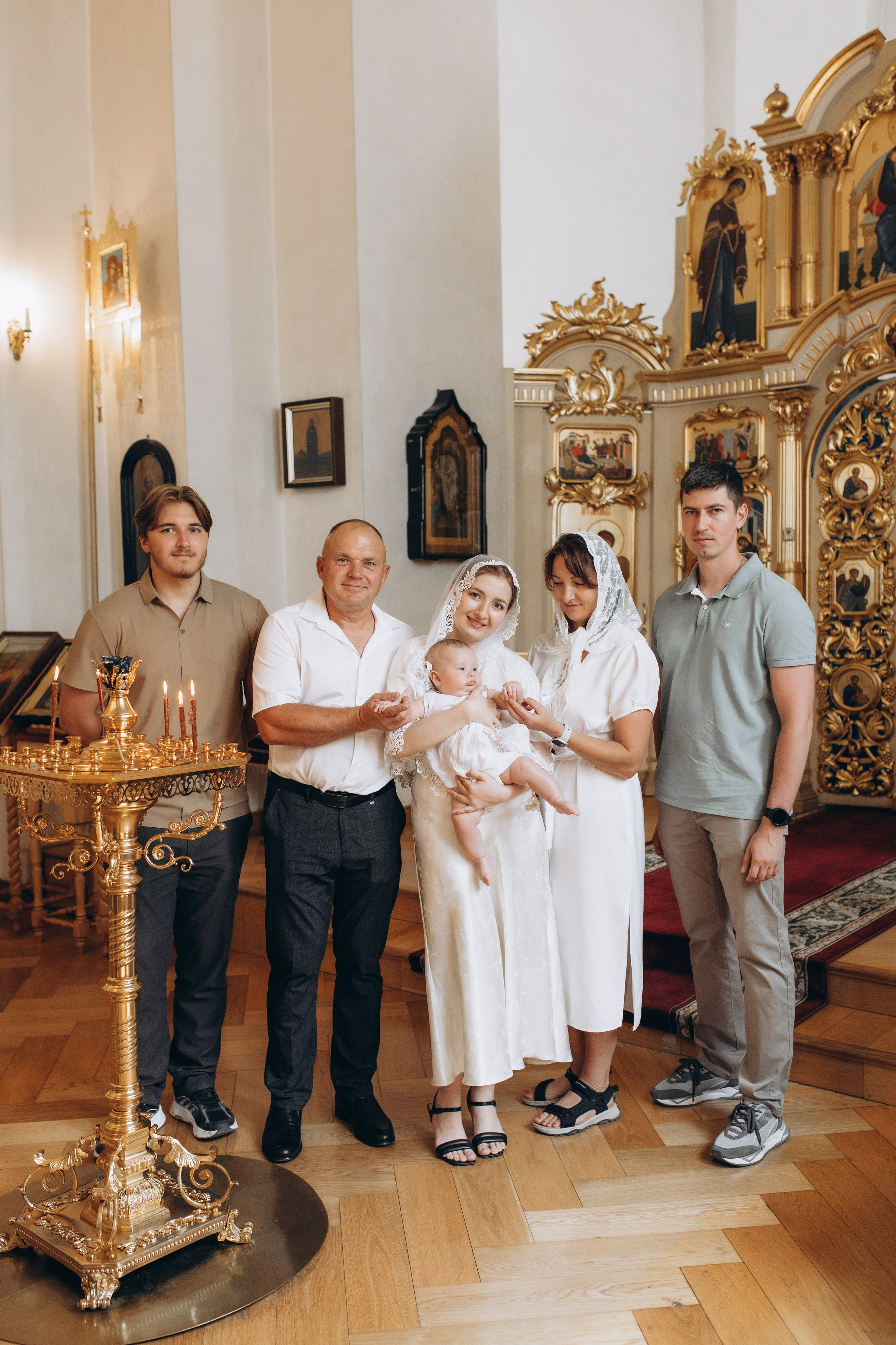 Крещение Марии. Семейный фотограф в Краснодаре Виктория Кокоулина