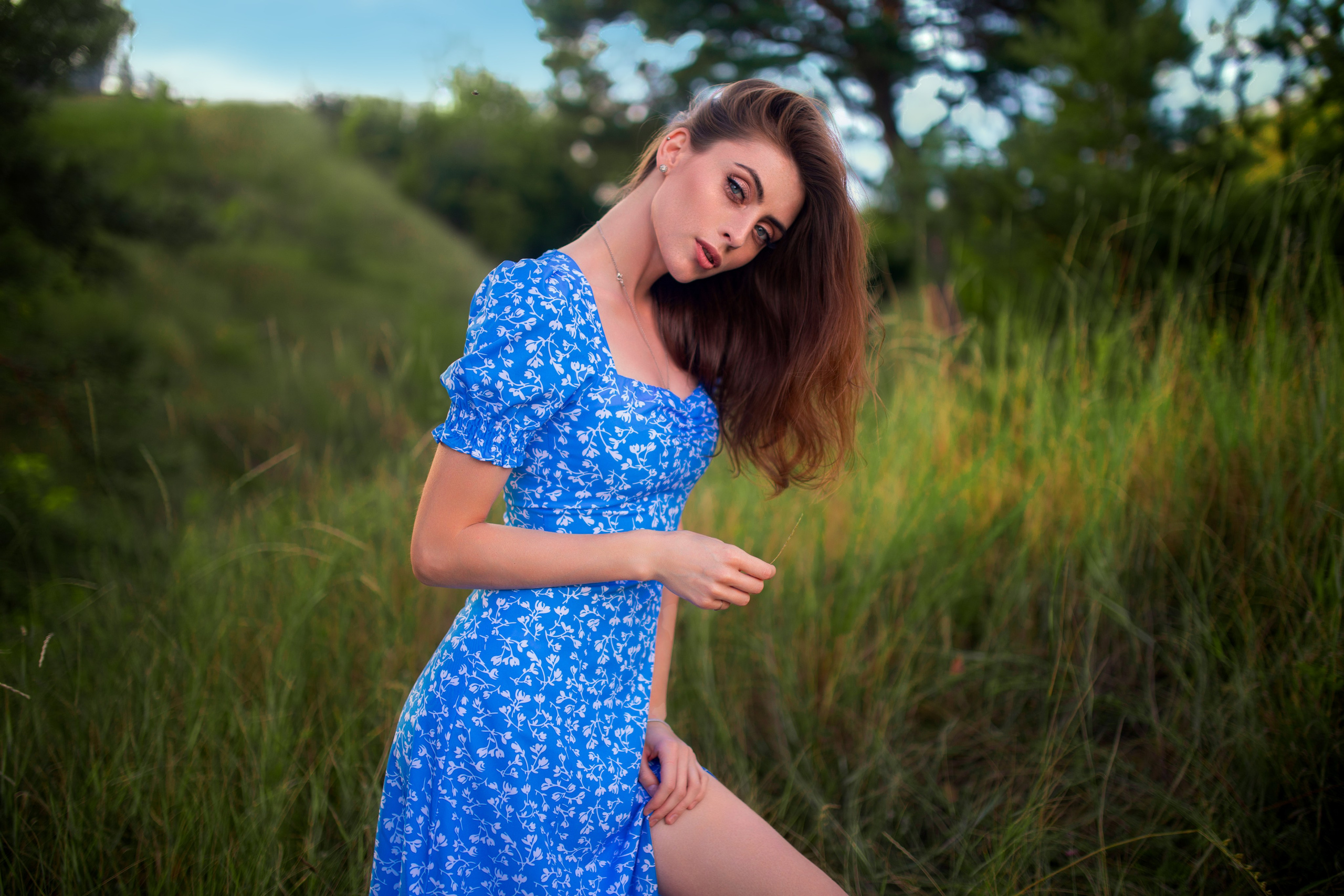 Фотосет на природе с Надеждой в формате для «себя»