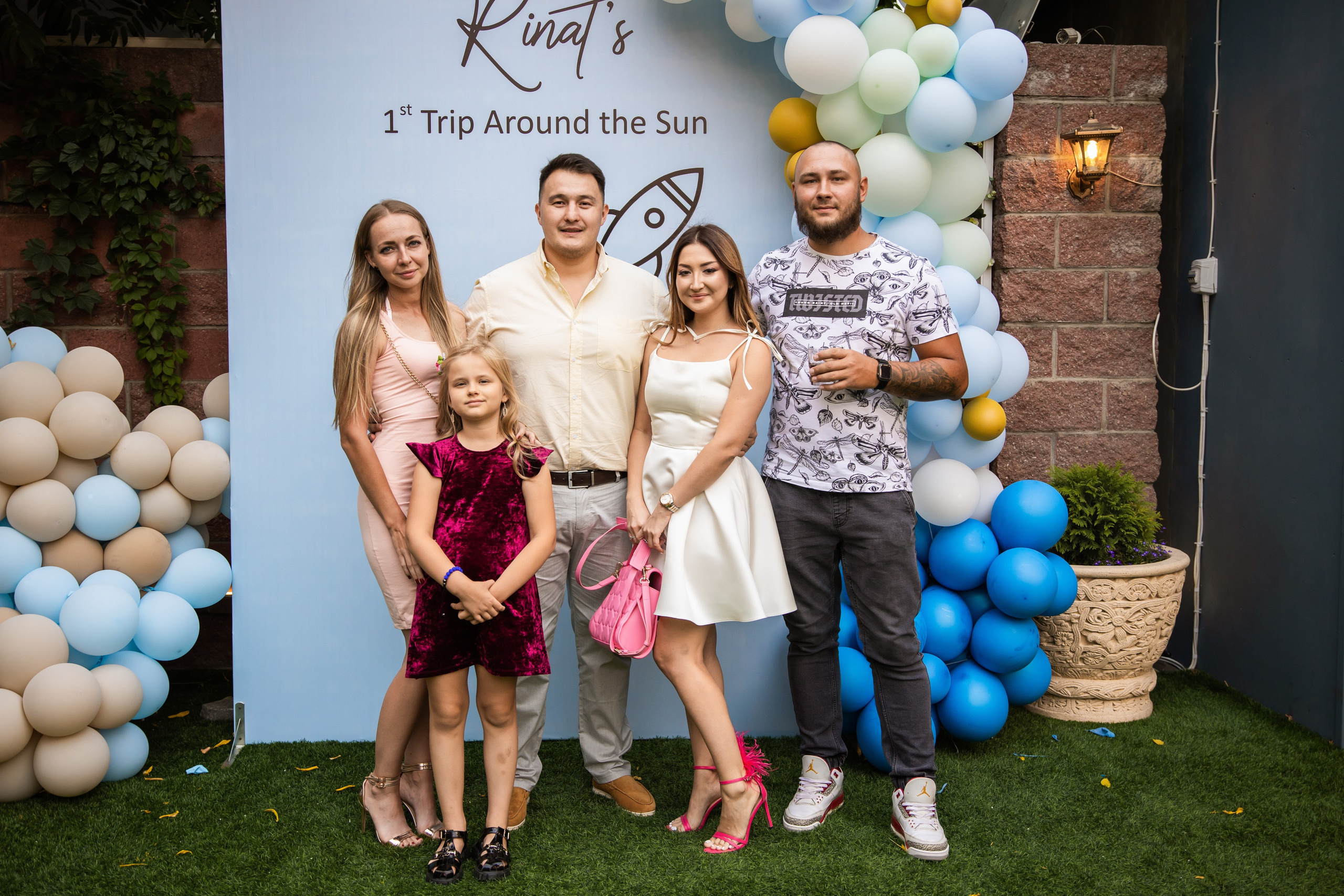 Rinat's 1st Trip Around the Sun. Свадебный и студийный фотограф в Алматы Ильяс Кырбаев