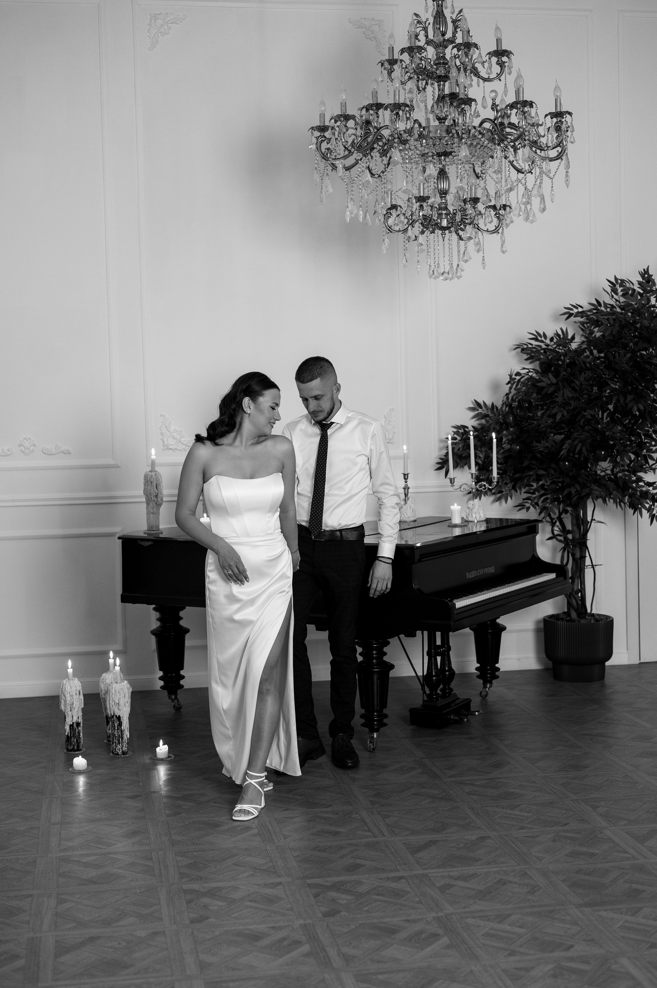 Свадебная фотосессия в студии. Свадебный и семейный фотограф в Краснодаре Алина Мельник