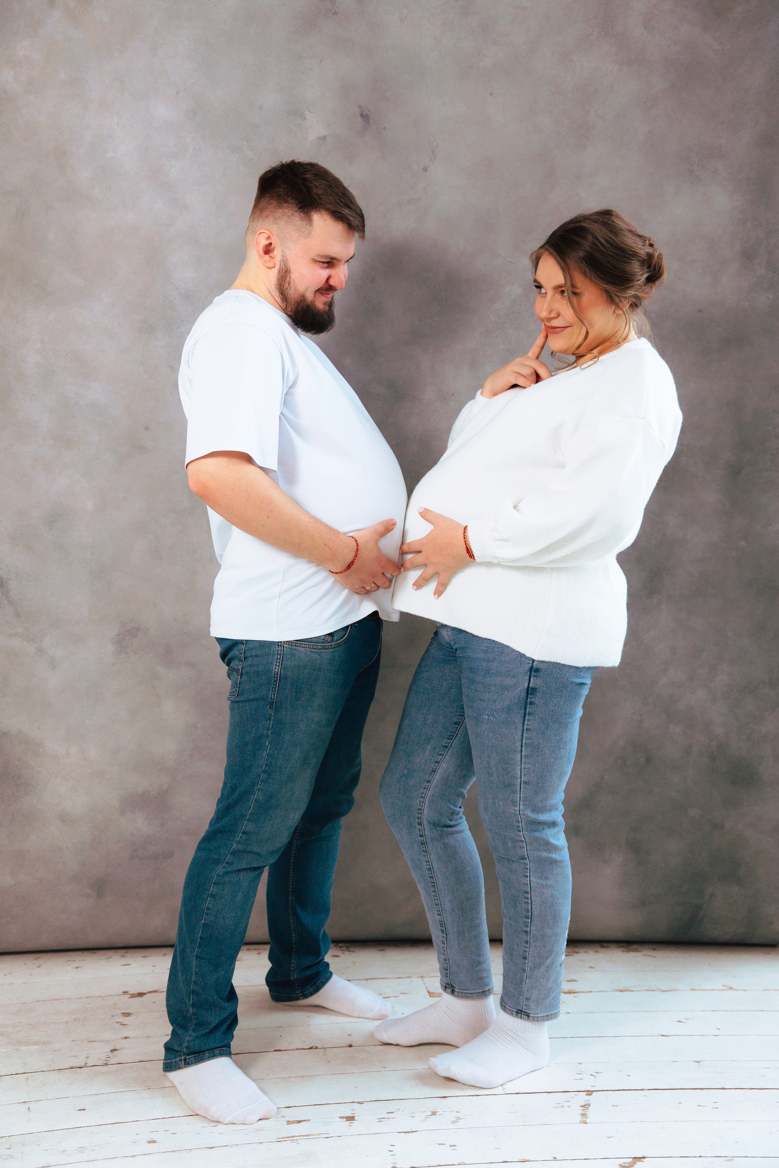 Виктория и Дмитрий в ожидании чуда. Свадебный и семейный фотограф Москва Зырянов Максим