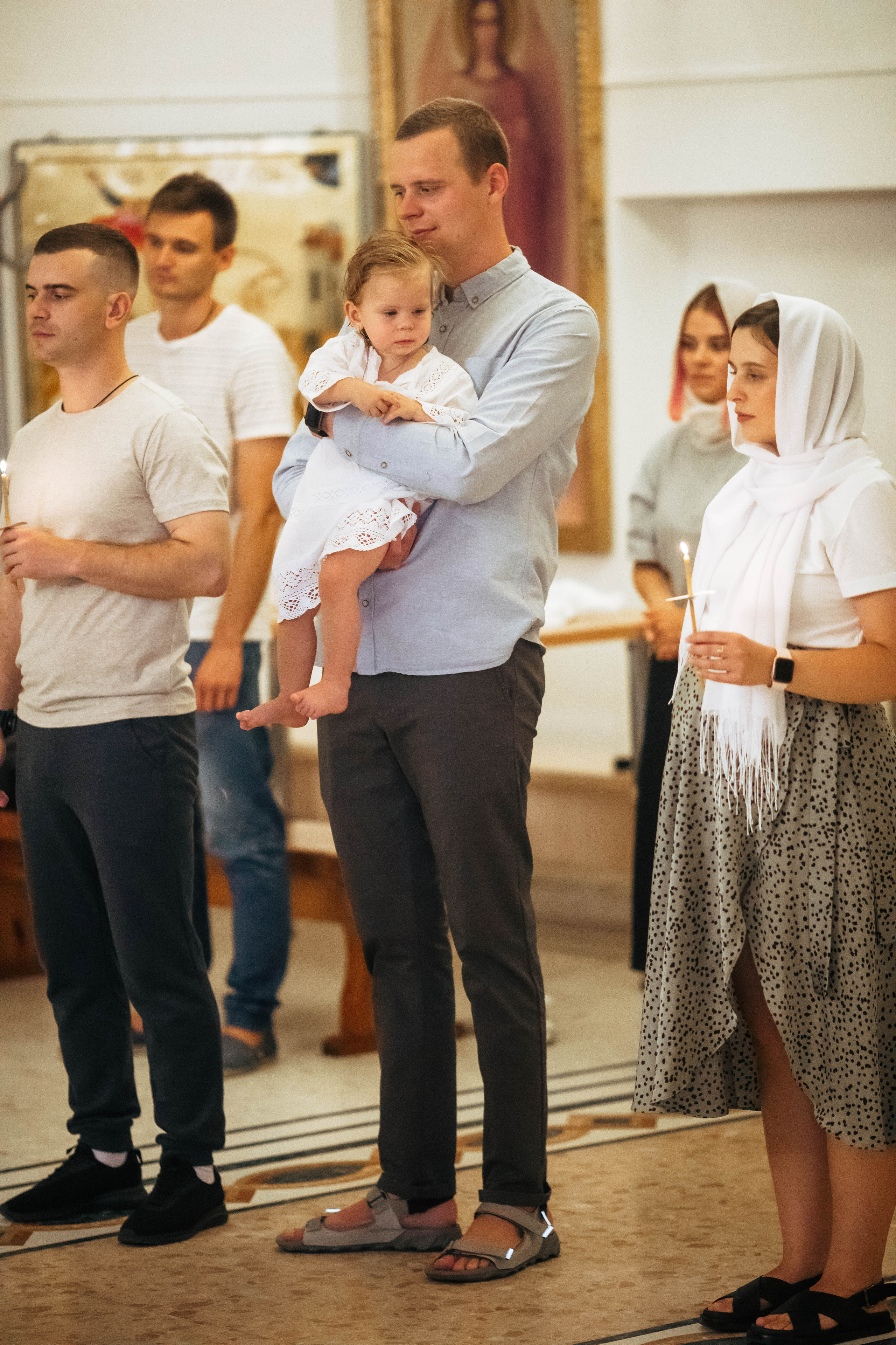 Таинство крещения Мии. Свадебный и семейный фотограф Москва Зырянов Максим
