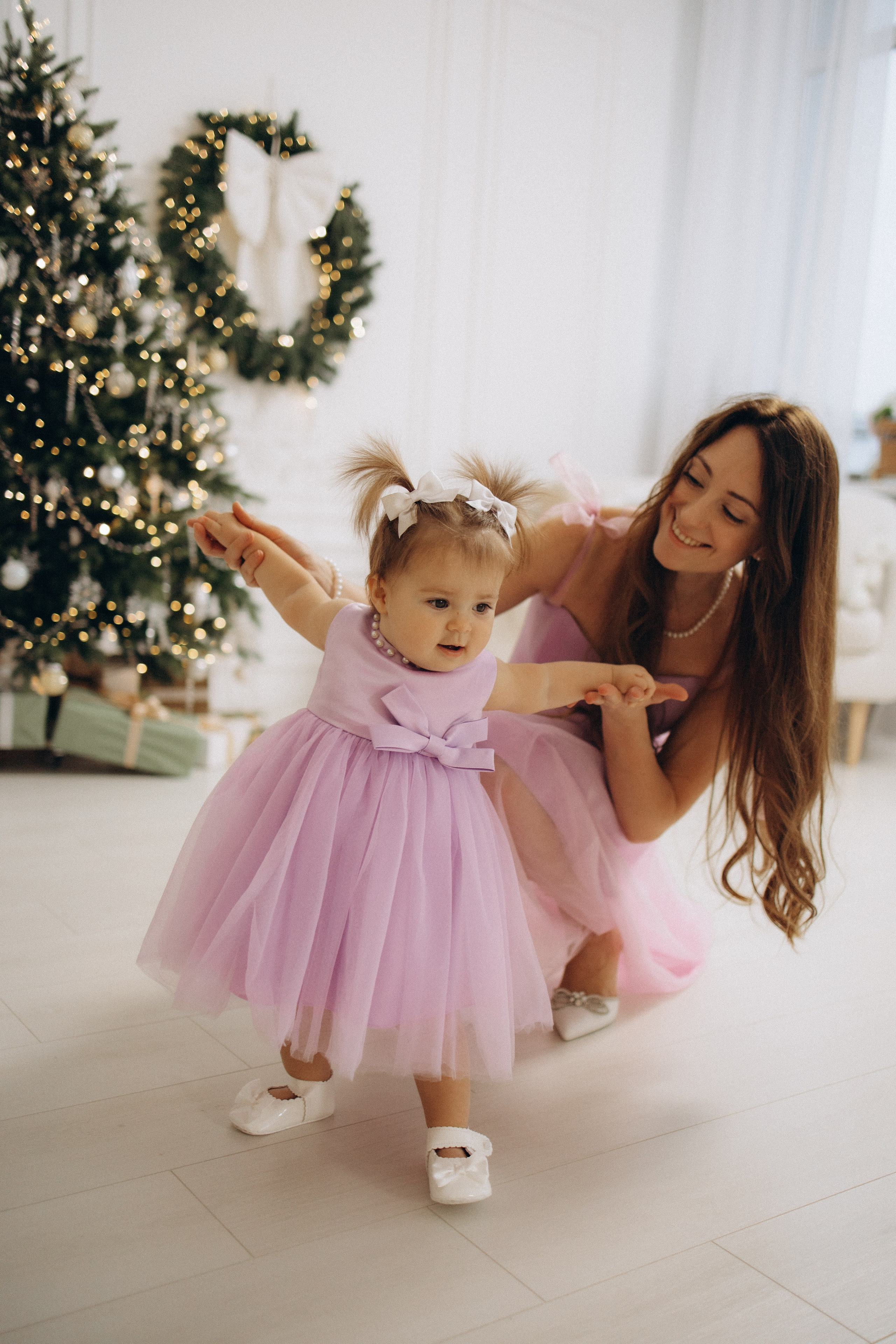 Новый год маленькой Анечки. Семейный фотограф в Москве Анастасия Шалда