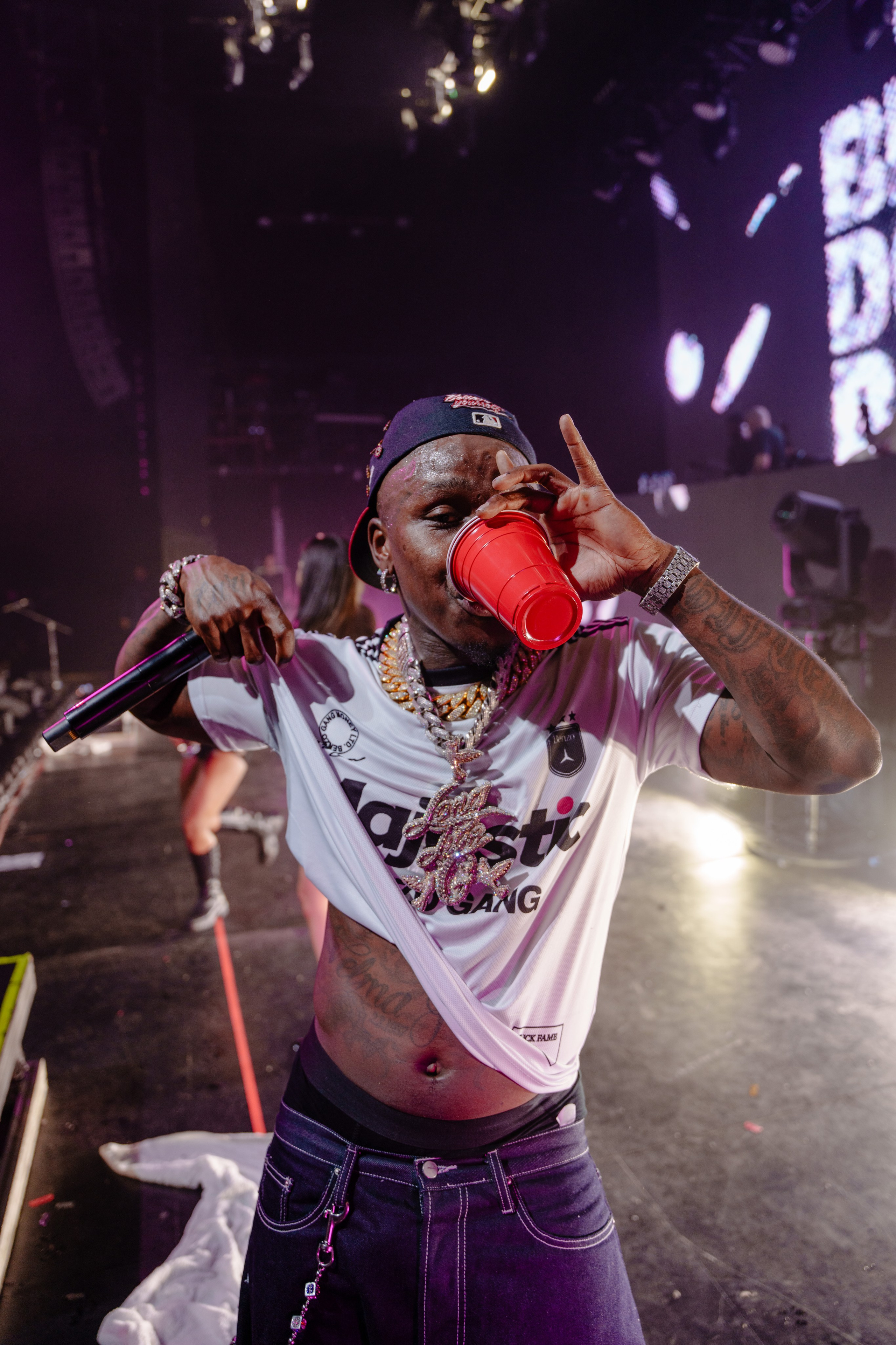 DaBaby в Москве в VK STADIUM. Репортажный фотограф Москва Сергей Дружинин