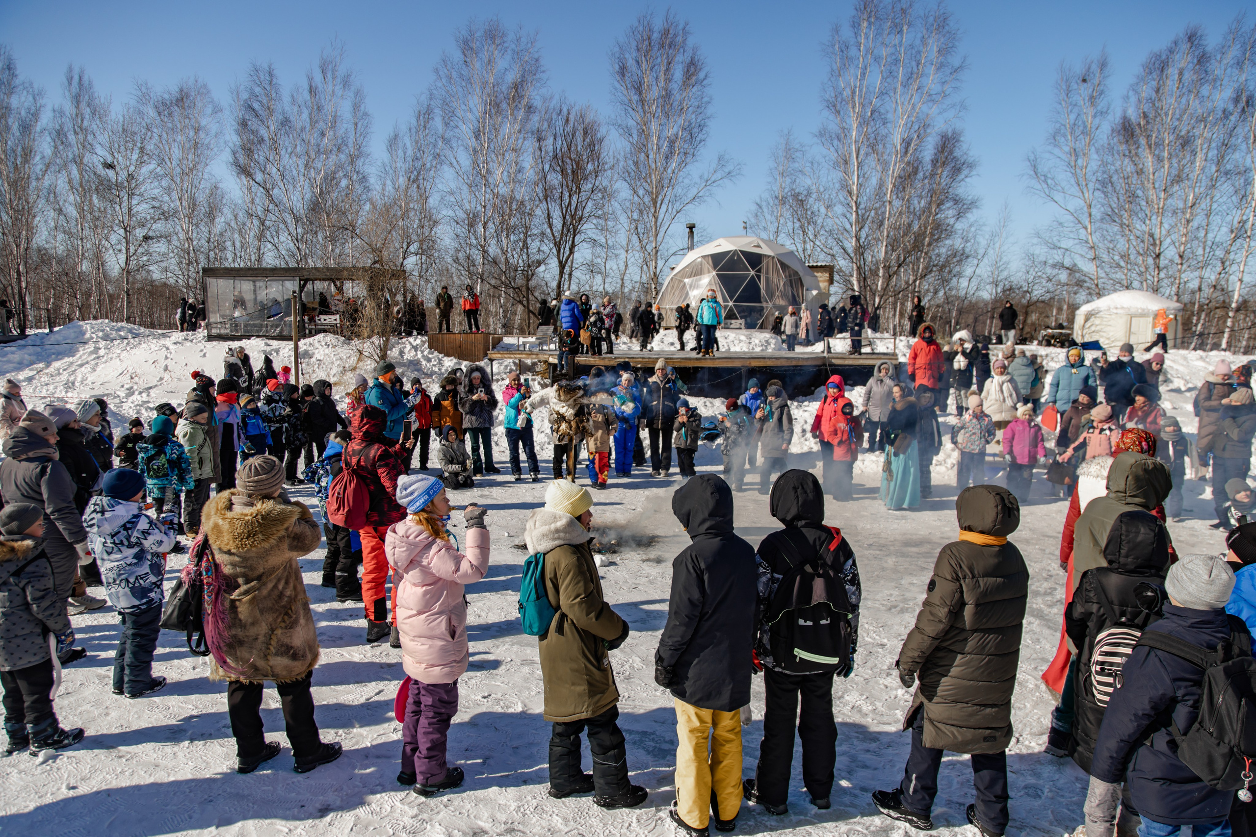 Закрытие масленицы «ДВ Каникулы». МЕДИА-РЕСУРС ХАБАРОВСК / Фотоотчеты / Репортажи / События