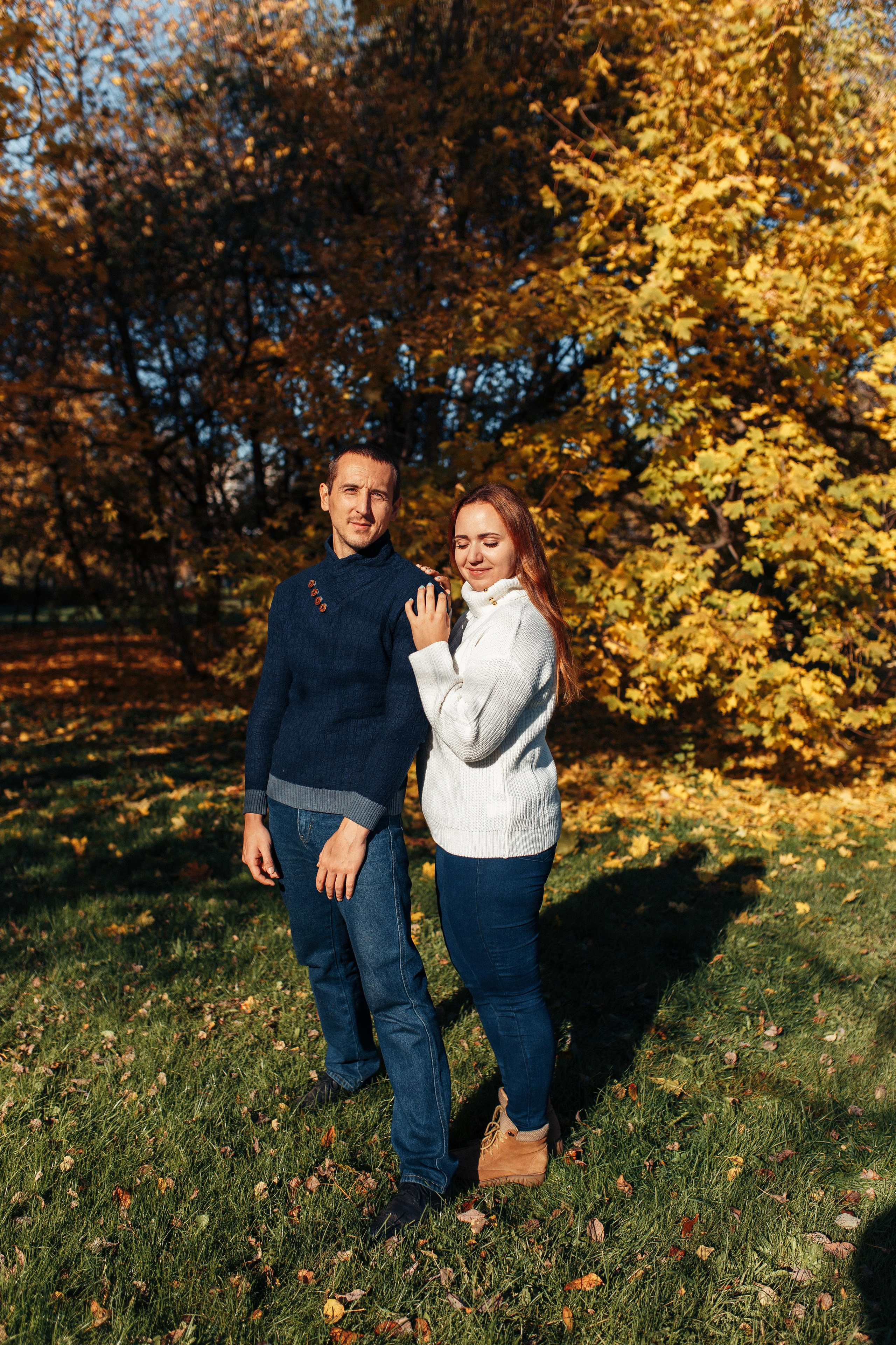 Осенняя прогулка. Семейный фотограф в Москве. Дарья Долгих