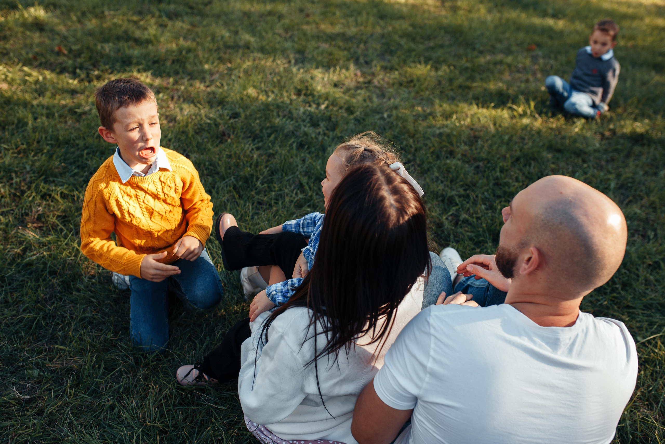 Листопад. Семейный фотограф в Москве. Дарья Долгих