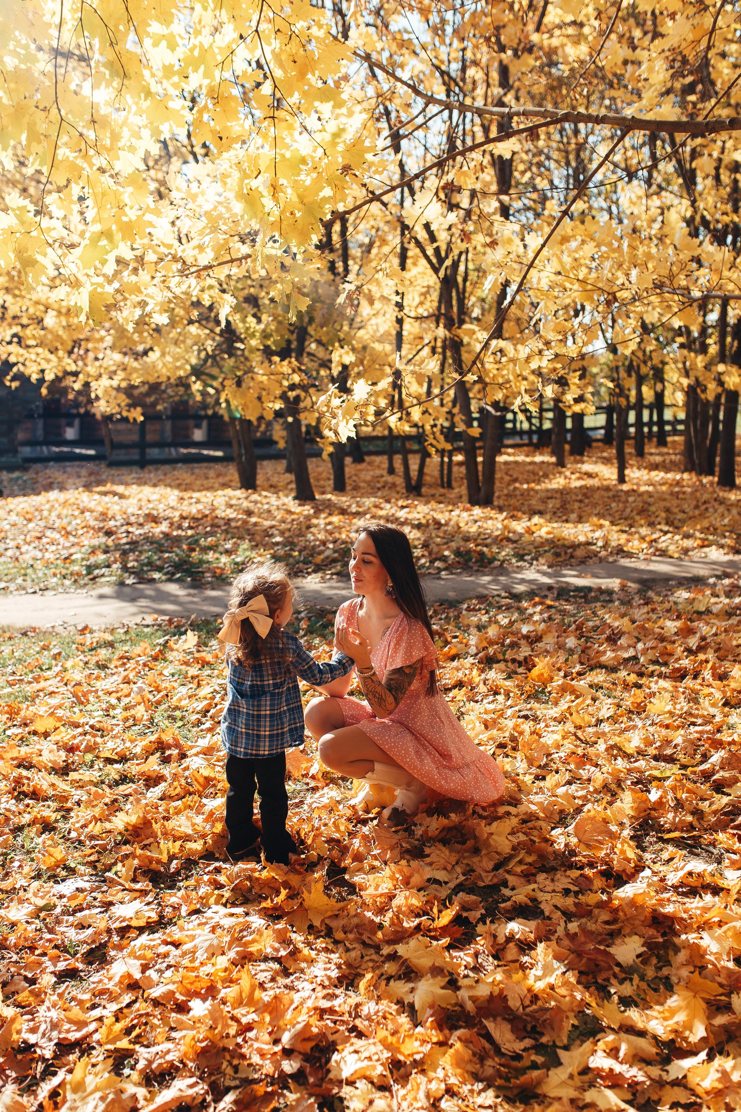 Листопад. Семейный фотограф в Москве. Дарья Долгих
