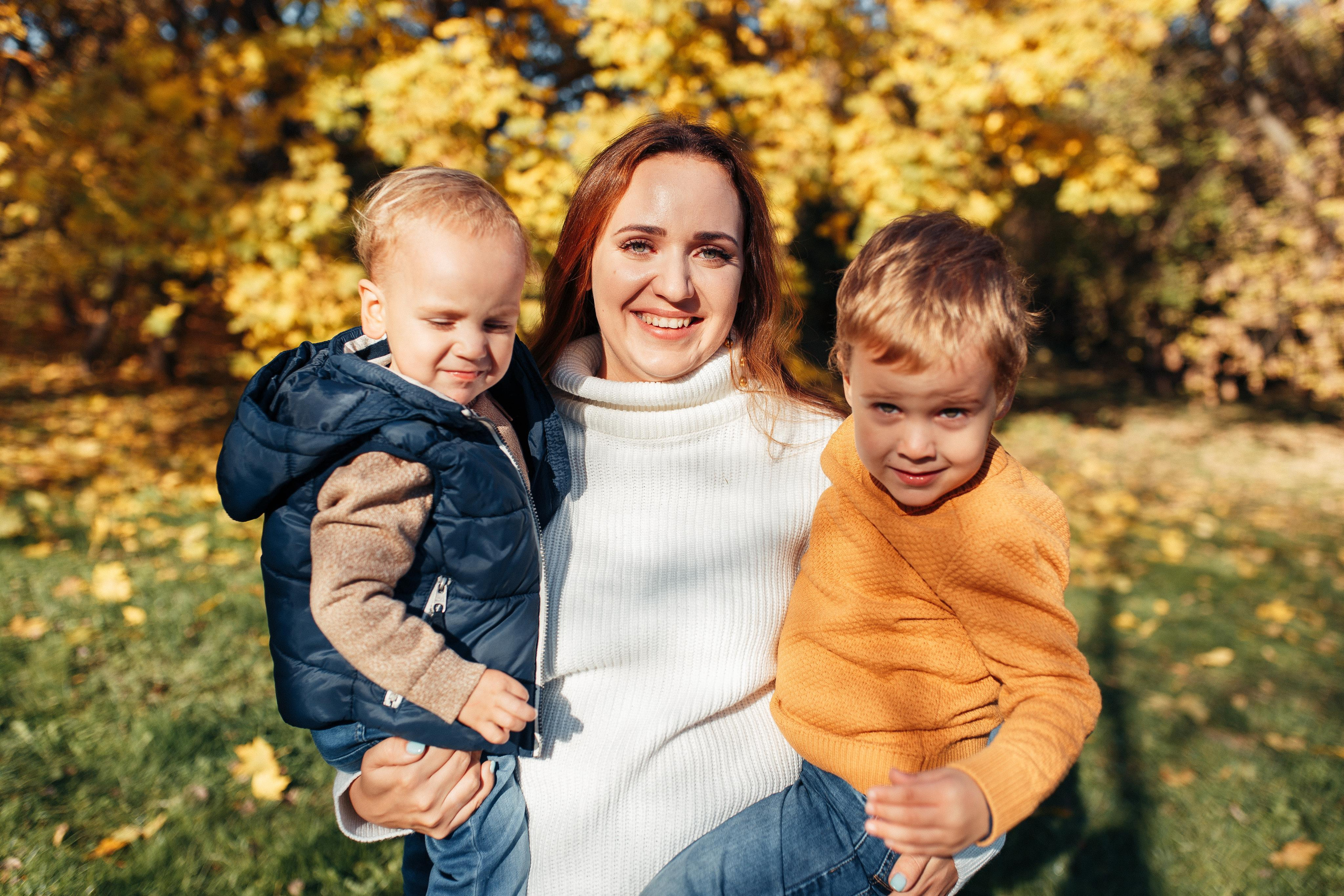 Осенняя прогулка. Семейный фотограф в Москве. Дарья Долгих