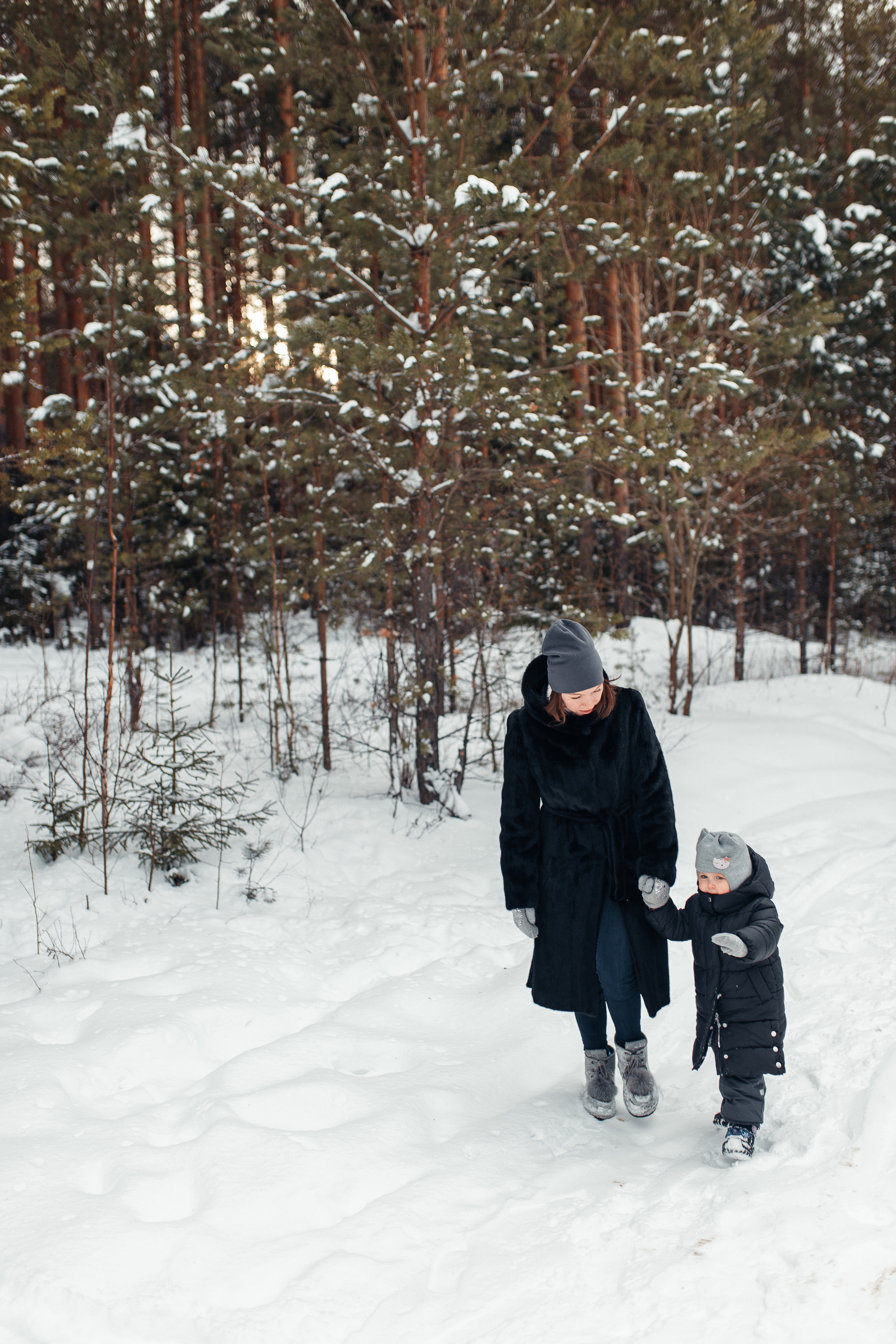 Мамина снежинка. Семейный фотограф в Москве. Дарья Долгих
