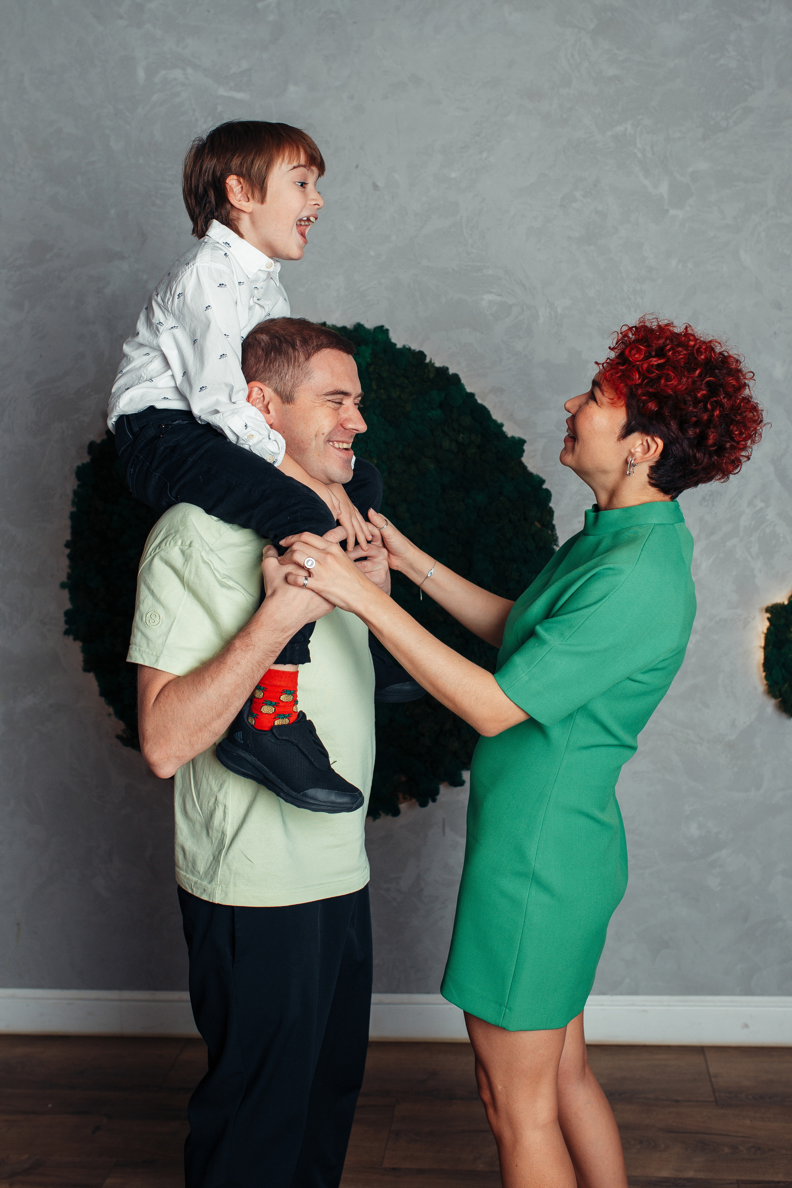 Веселая семейка. Семейный фотограф в Москве. Дарья Долгих