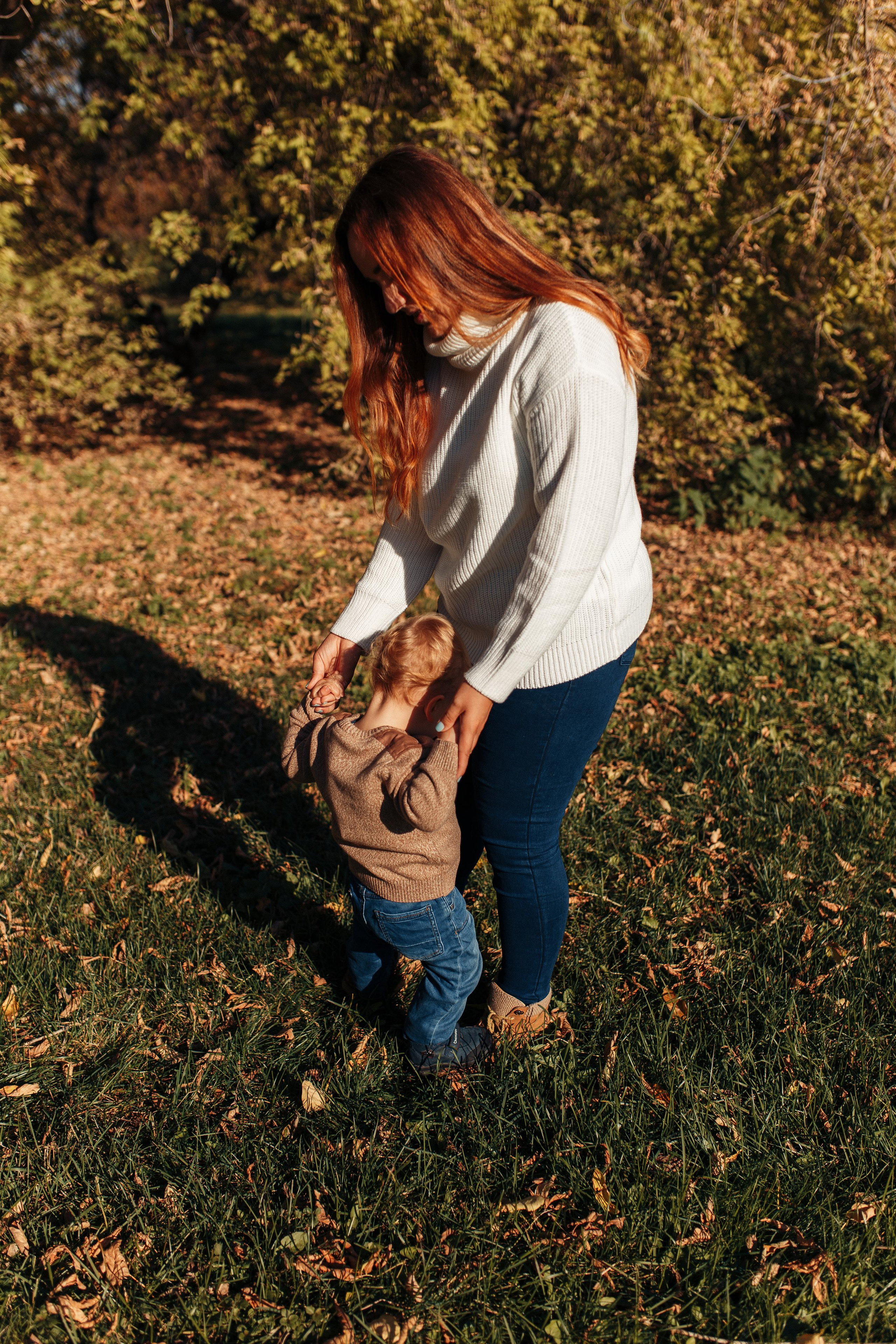 Осенняя прогулка. Семейный фотограф в Москве. Дарья Долгих
