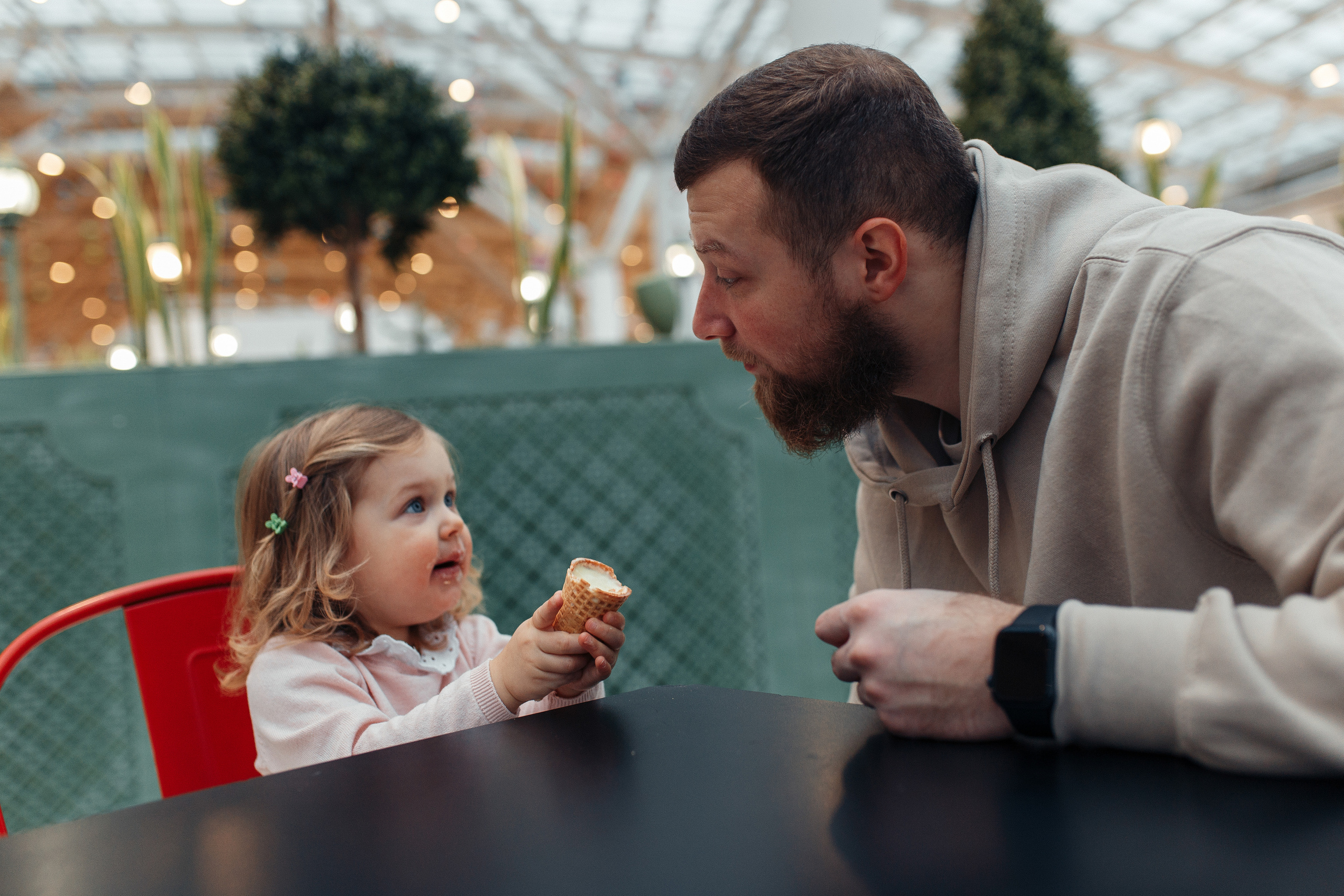 Прогулка по торговому центру. Семейный фотограф в Москве. Дарья Долгих