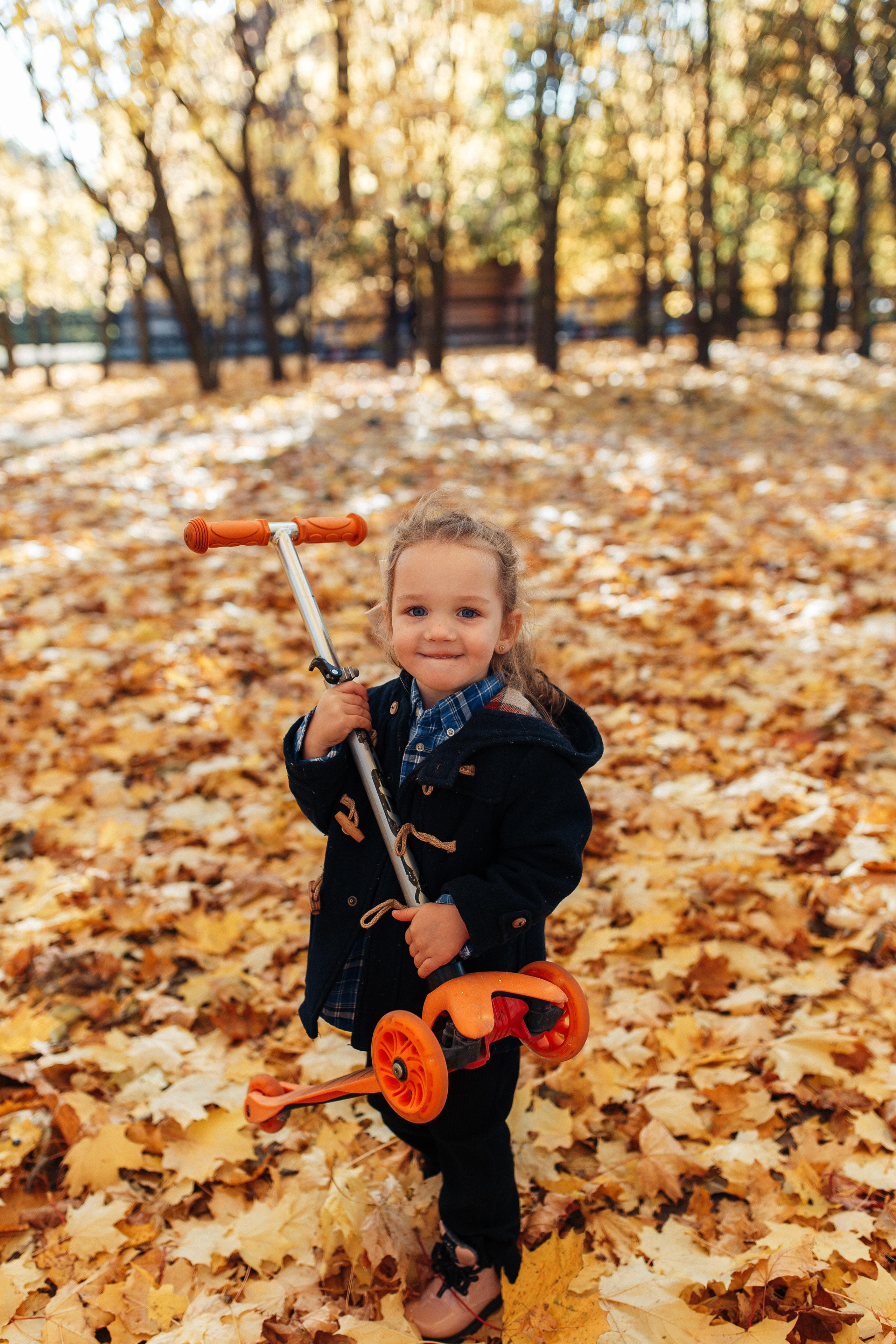 Листопад. Семейный фотограф в Москве. Дарья Долгих