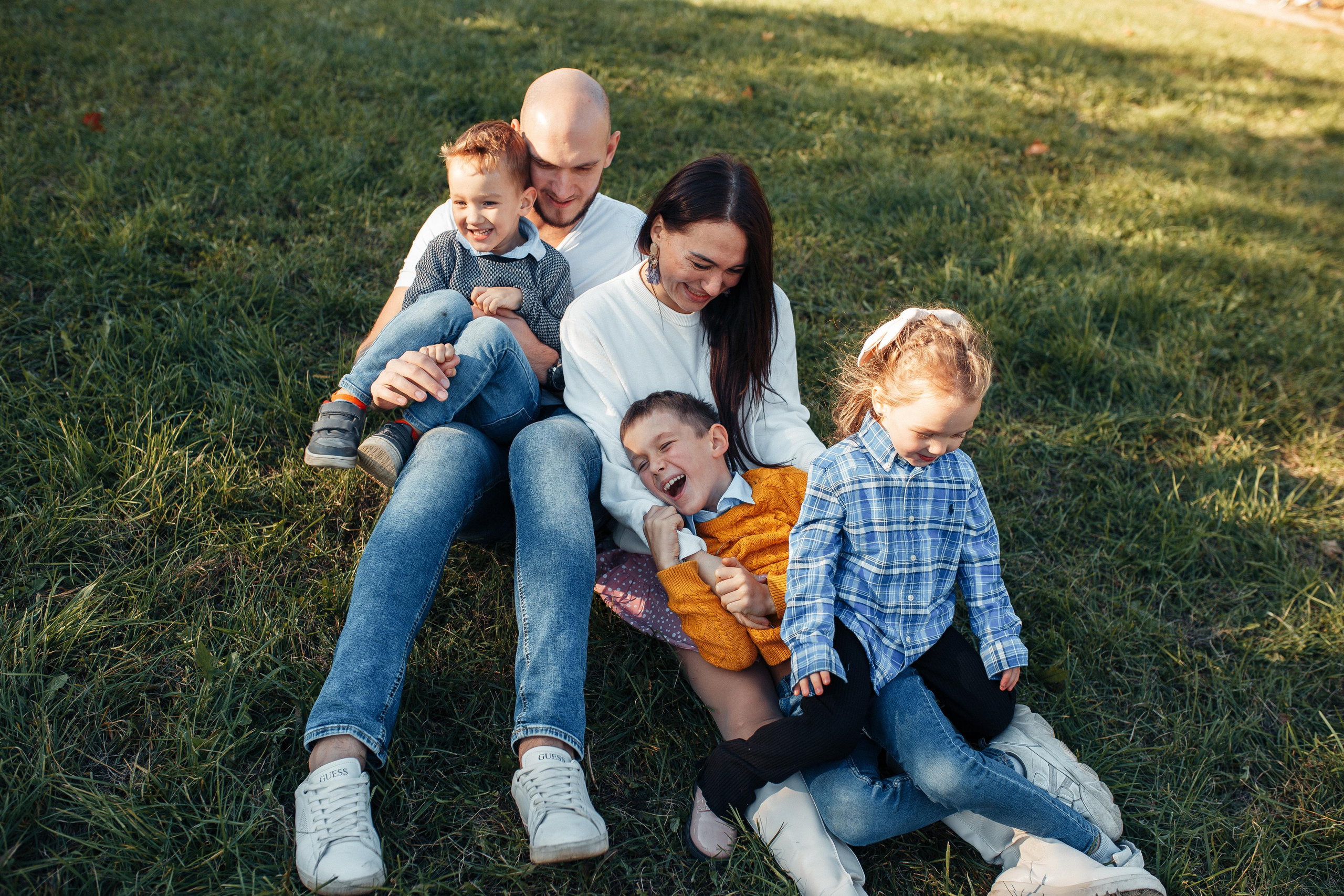 Листопад. Семейный фотограф в Москве. Дарья Долгих