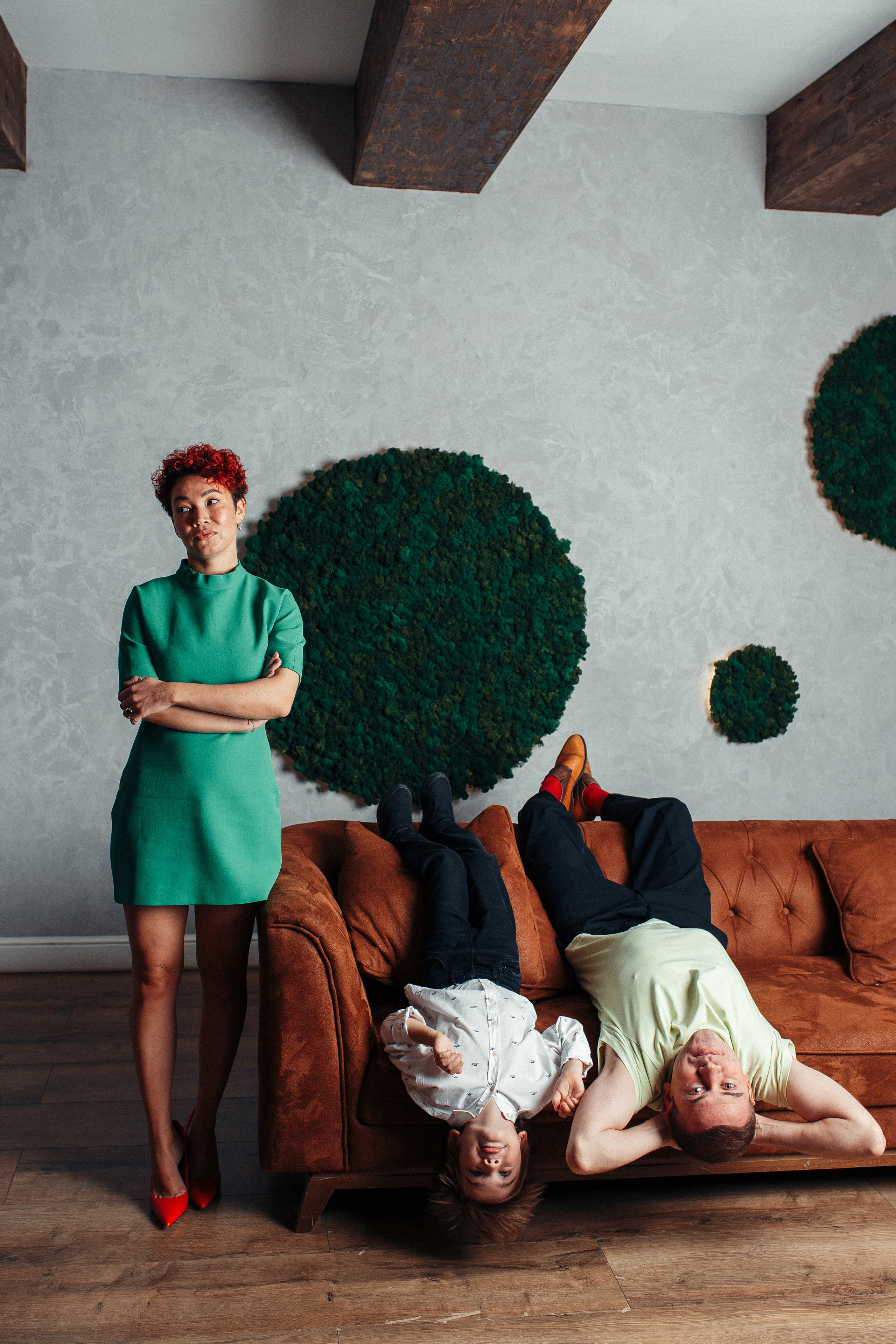 Веселая семейка. Семейный фотограф в Москве. Дарья Долгих