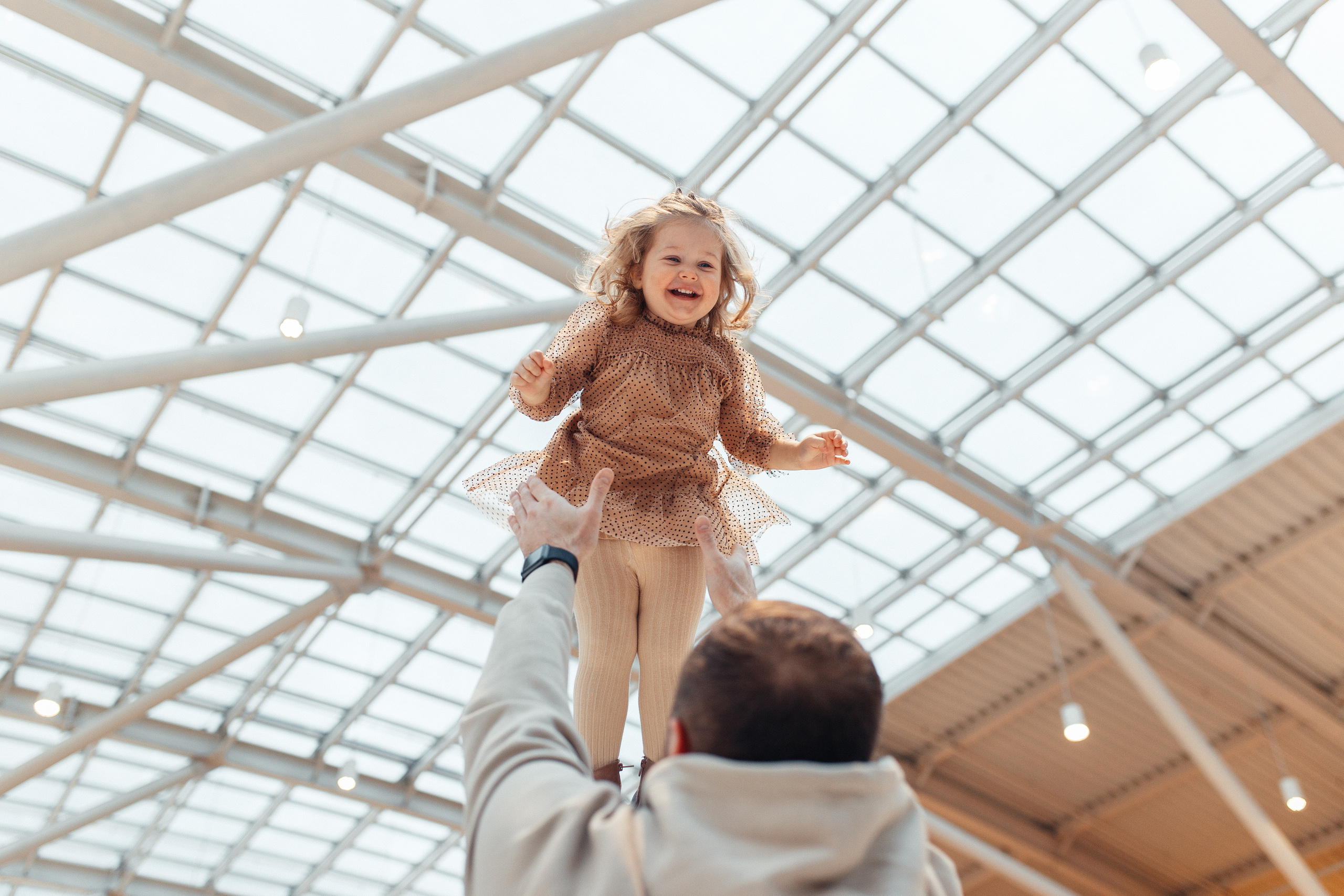 Прогулка по торговому центру. Семейный фотограф в Москве. Дарья Долгих