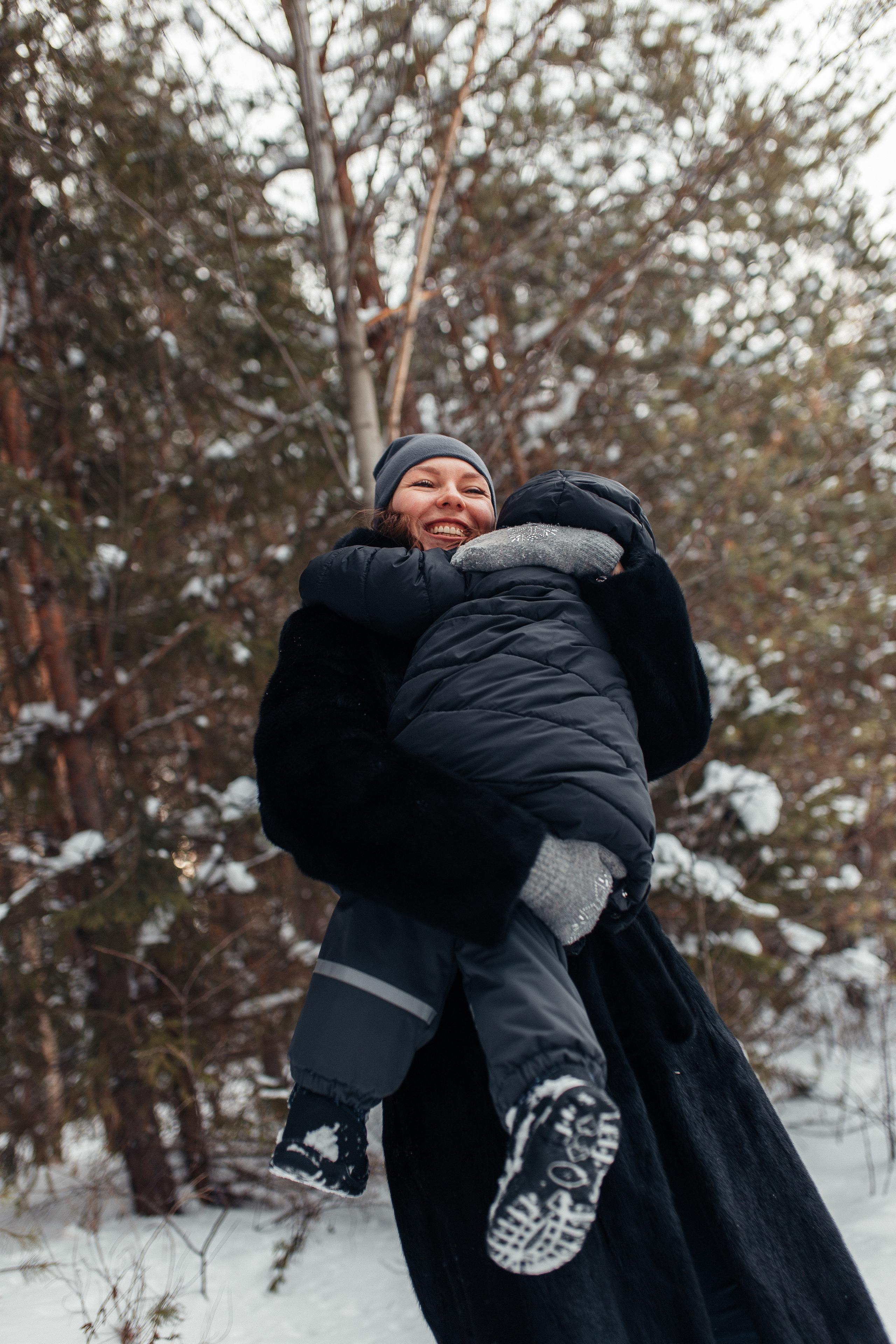 Мамина снежинка. Семейный фотограф в Москве. Дарья Долгих