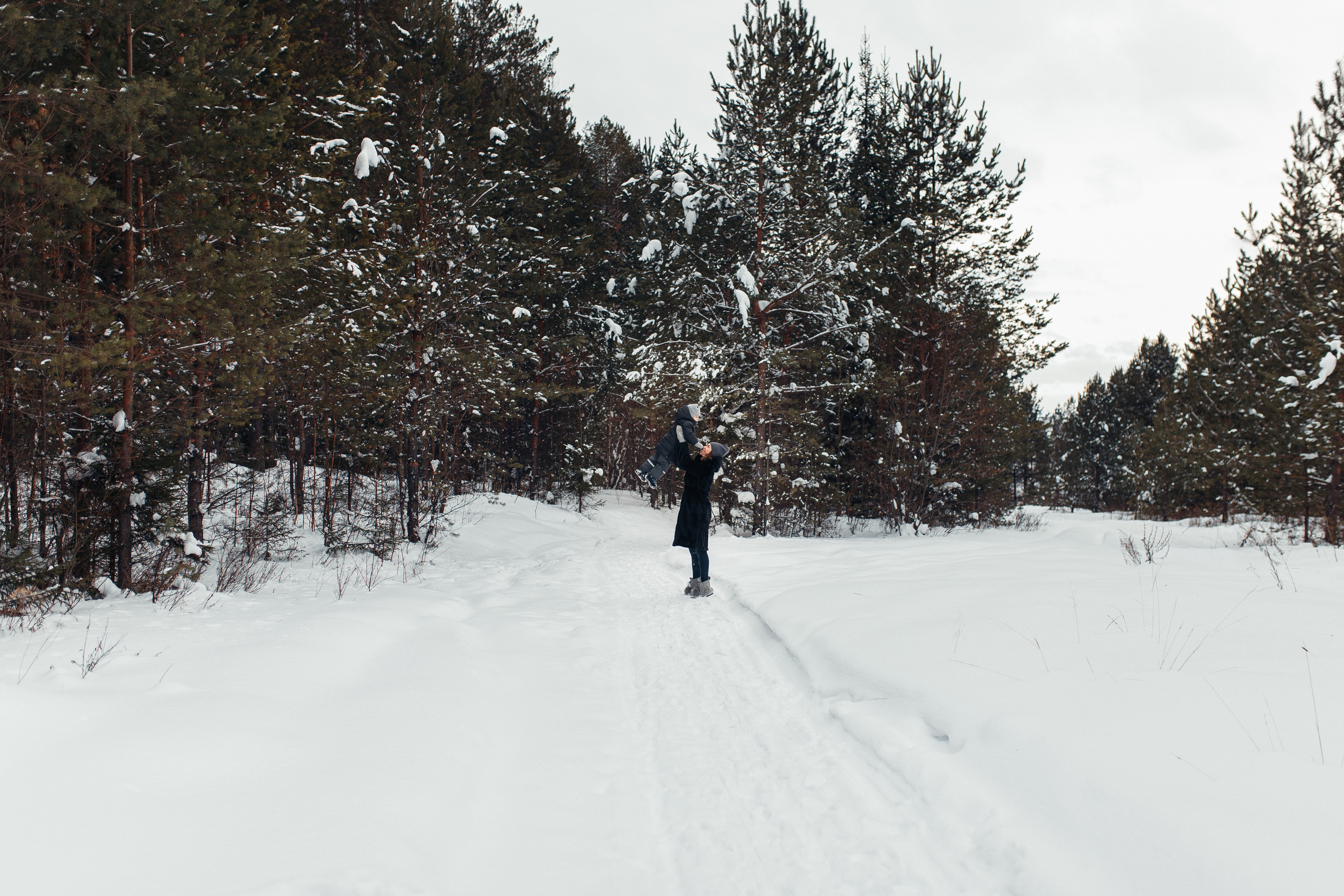 Мамина снежинка. Семейный фотограф в Москве. Дарья Долгих