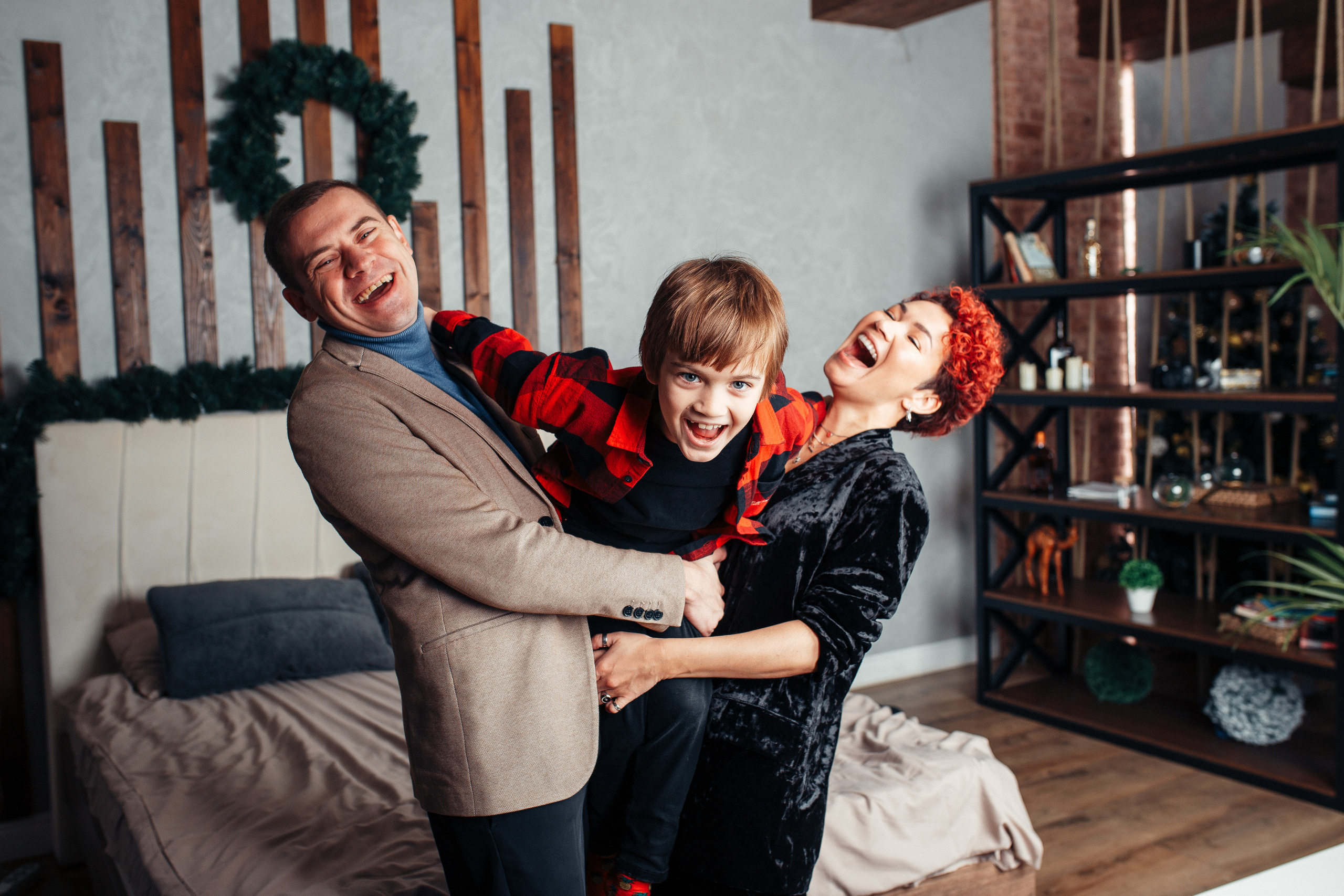 Веселая семейка. Семейный фотограф в Москве. Дарья Долгих