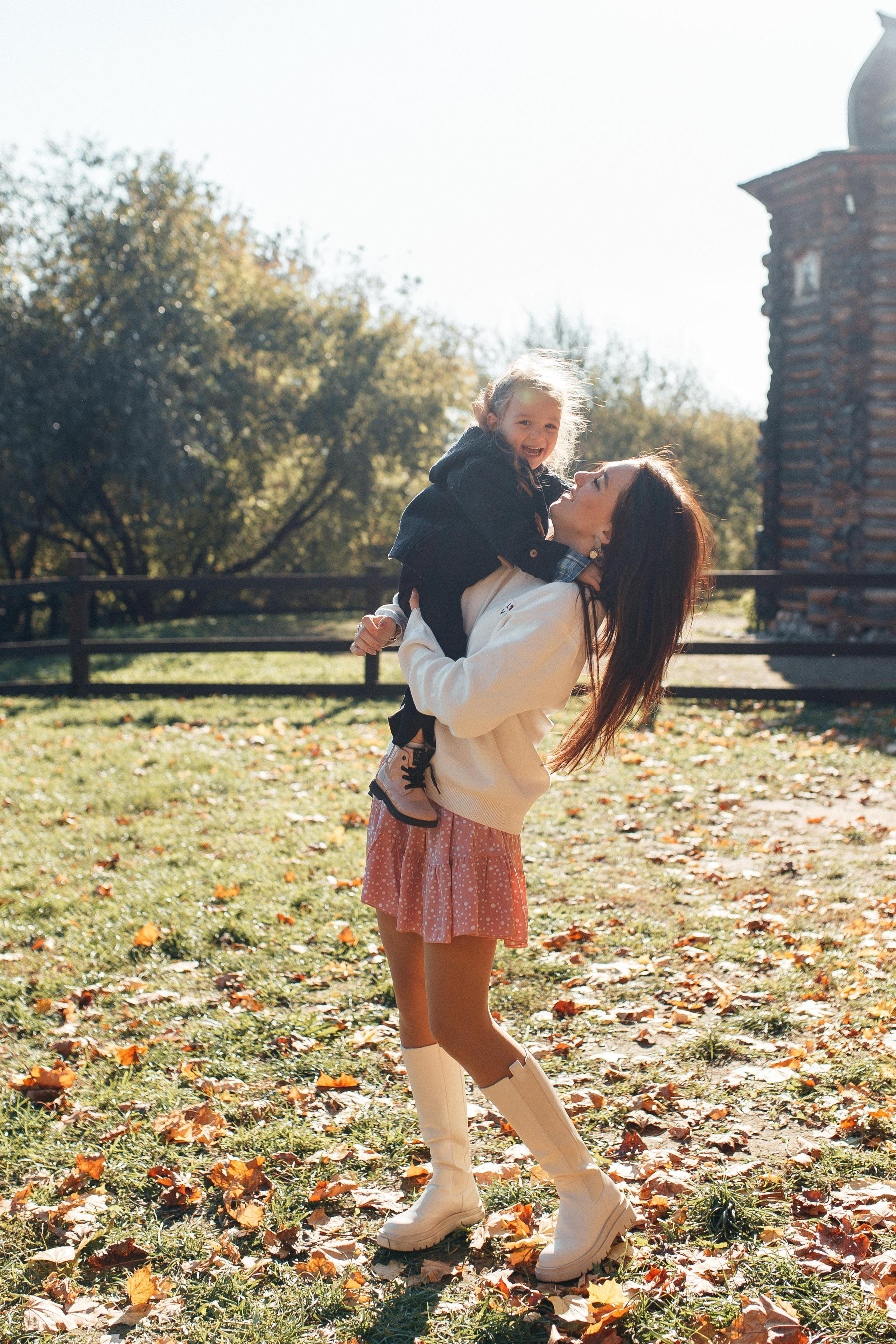 Листопад. Семейный фотограф в Москве. Дарья Долгих