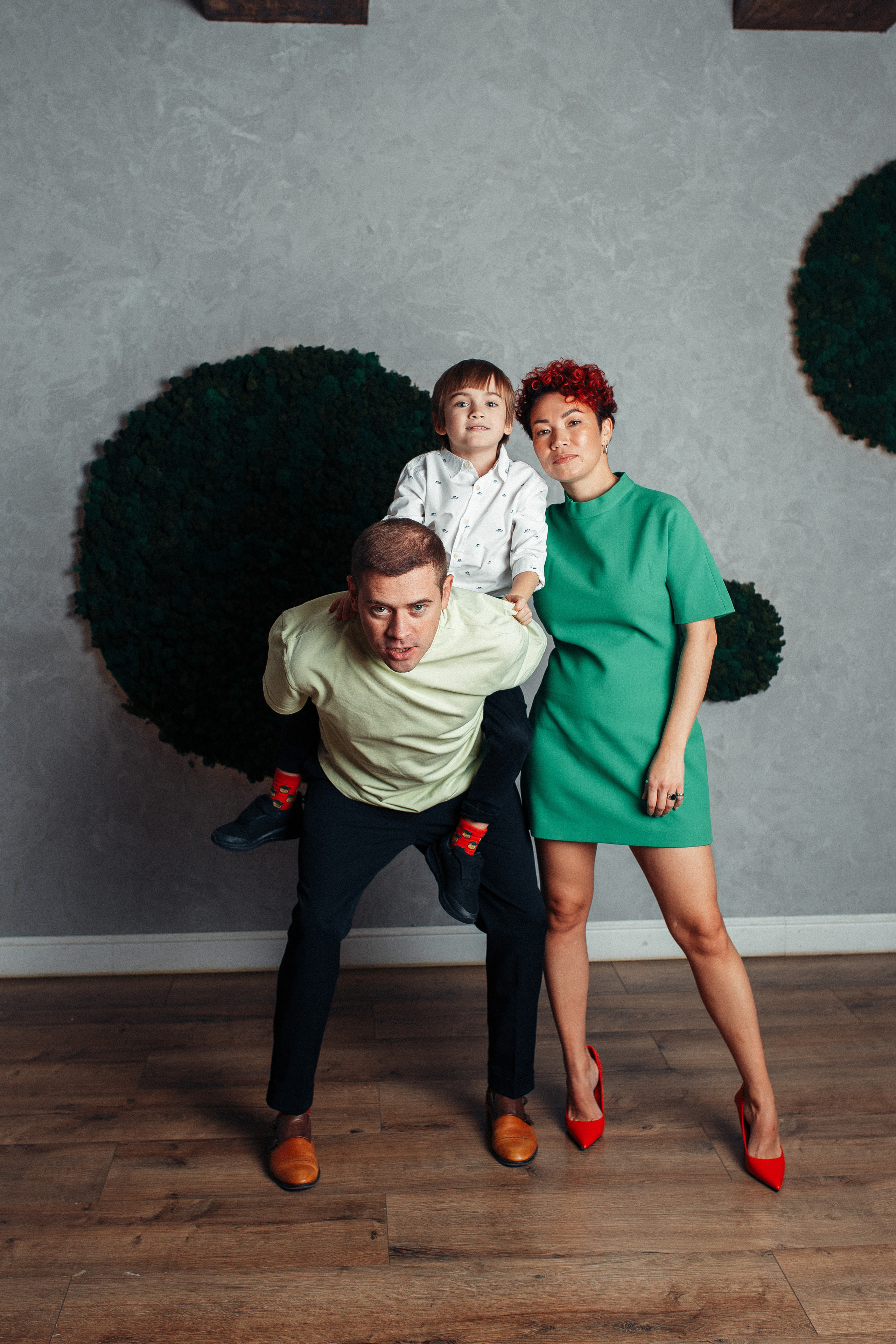 Веселая семейка. Семейный фотограф в Москве. Дарья Долгих