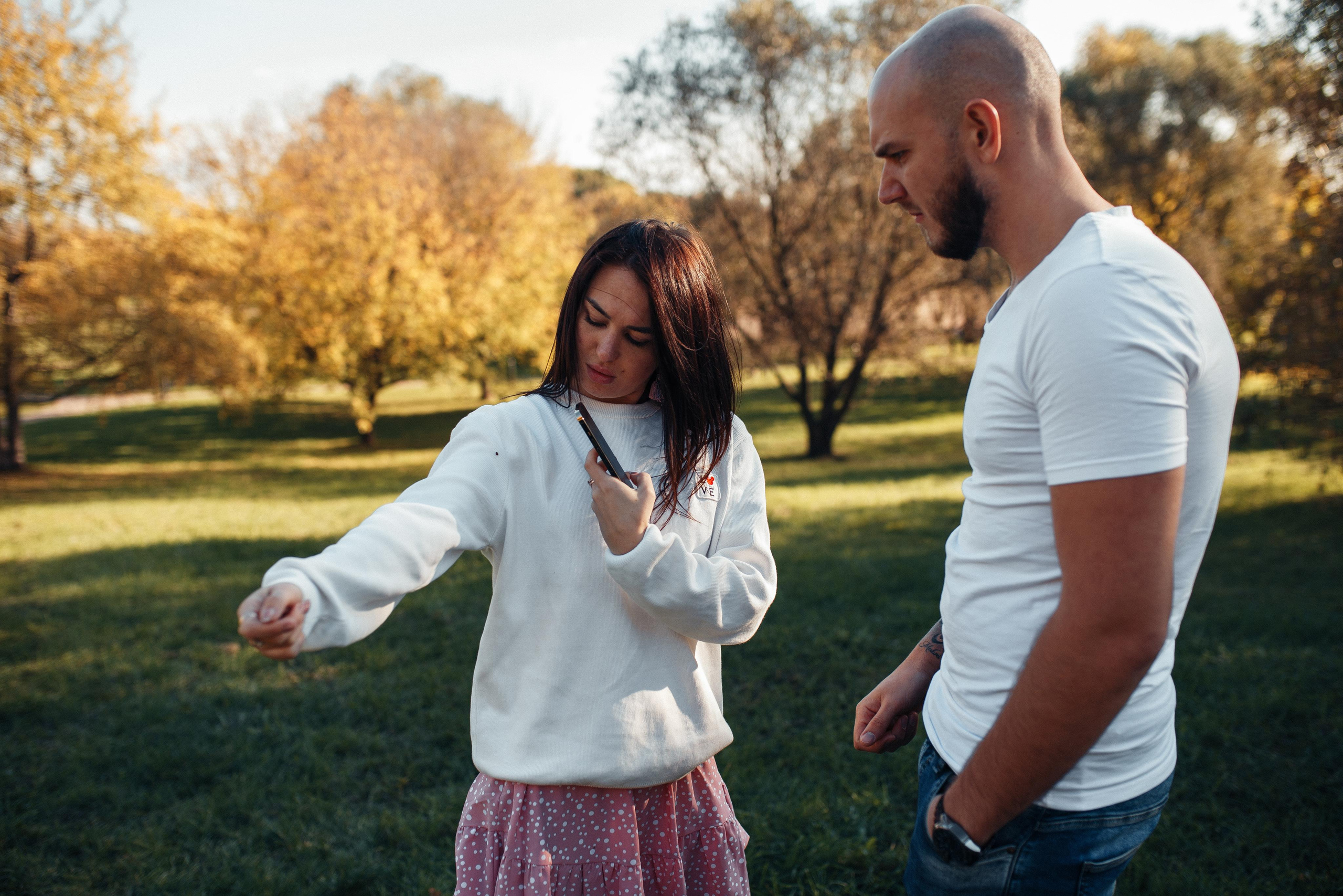 Листопад. Семейный фотограф в Москве. Дарья Долгих