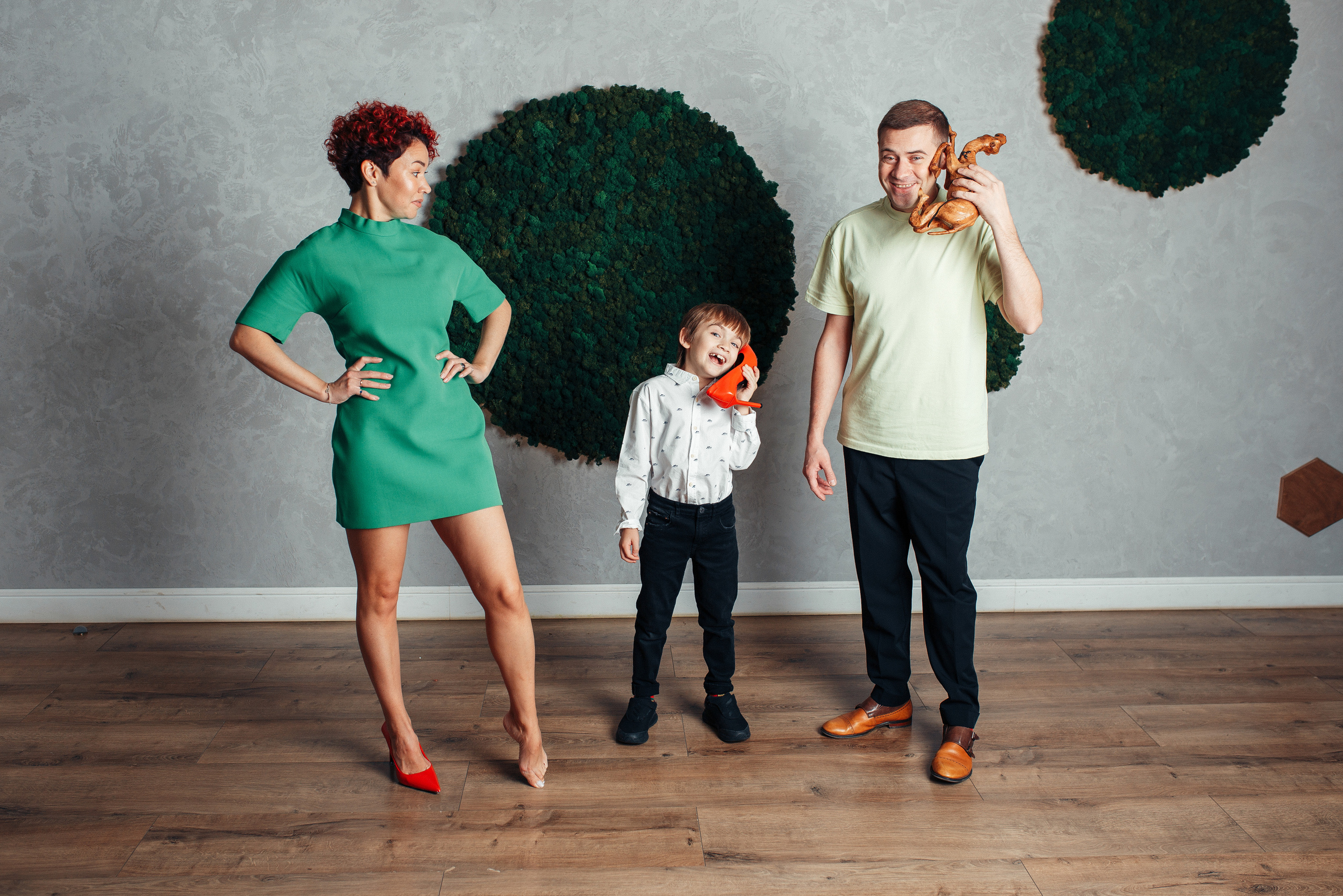 Веселая семейка. Семейный фотограф в Москве. Дарья Долгих