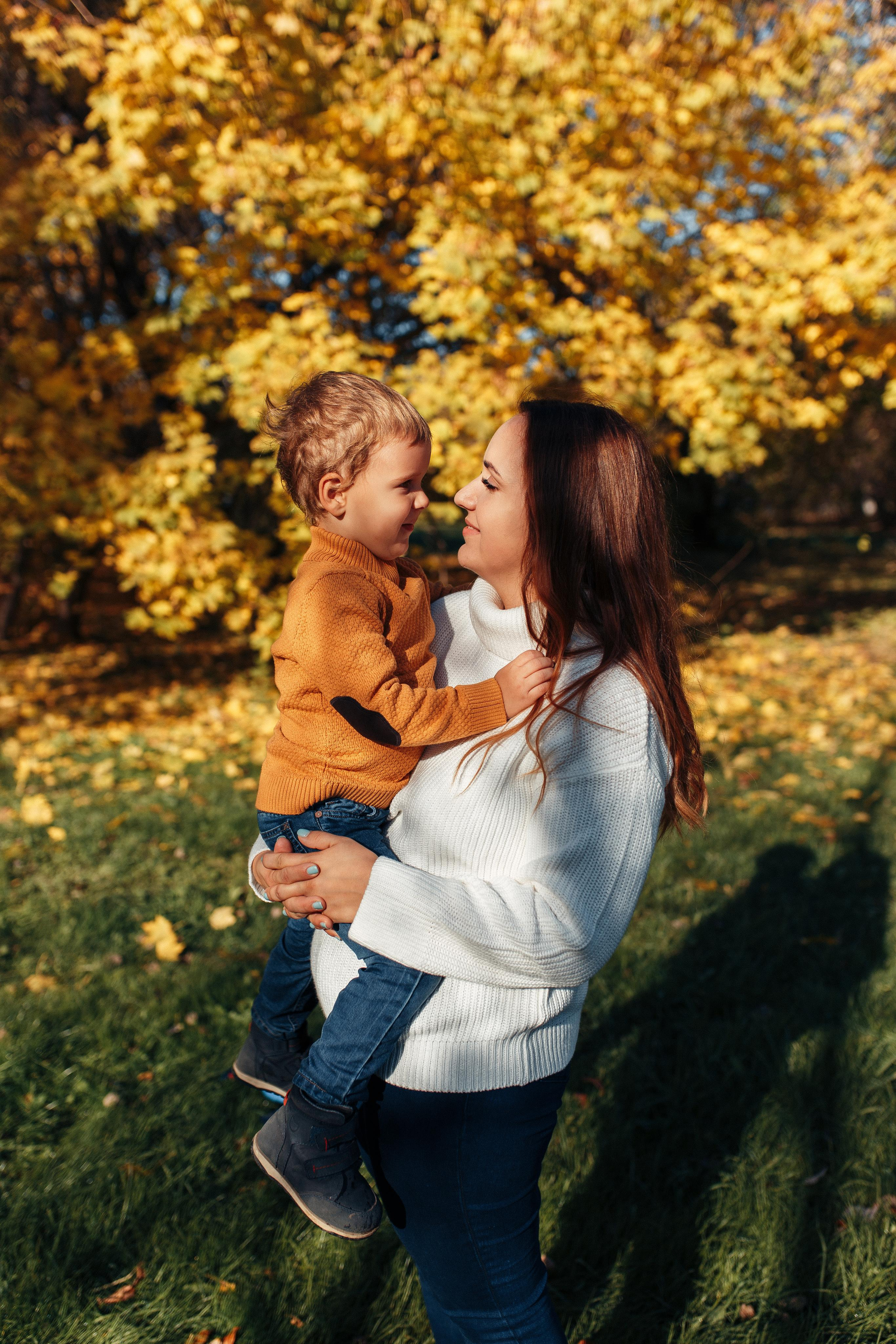 Осенняя прогулка. Семейный фотограф в Москве. Дарья Долгих