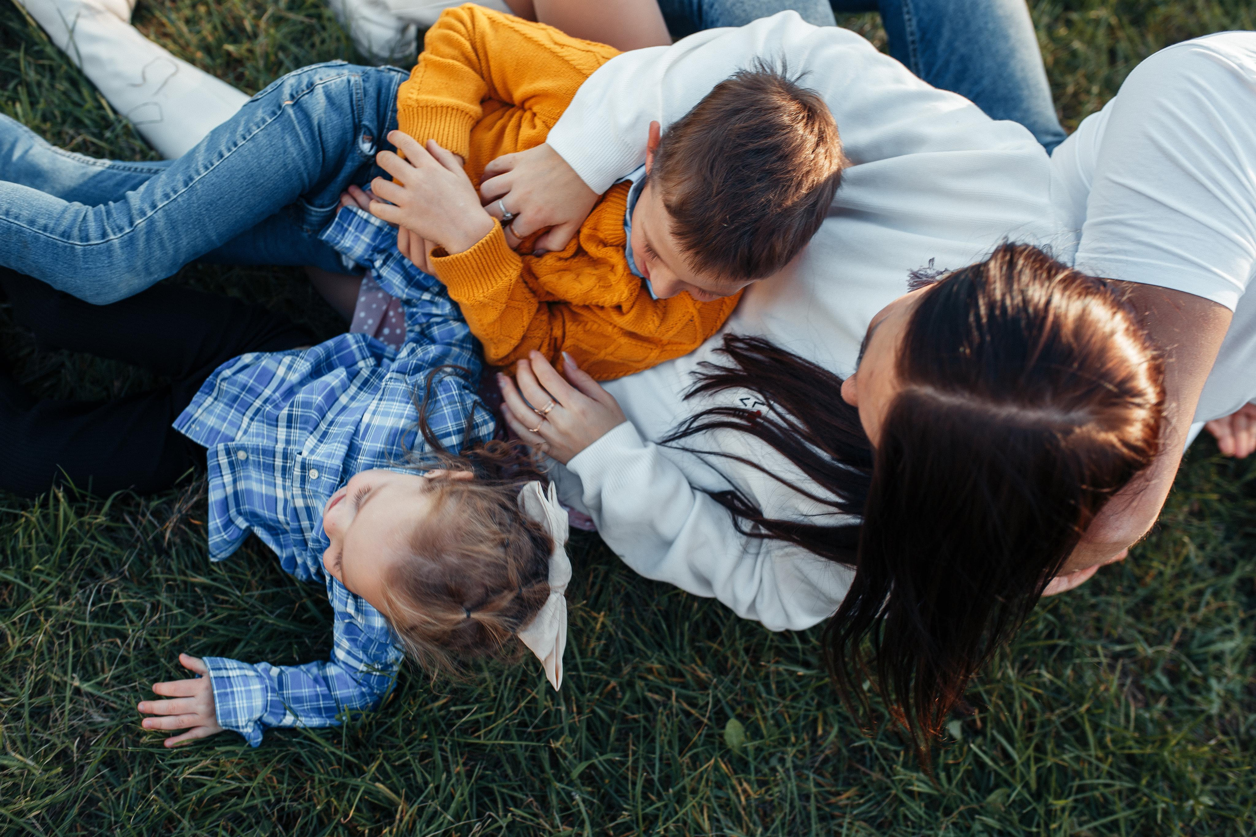 Листопад. Семейный фотограф в Москве. Дарья Долгих