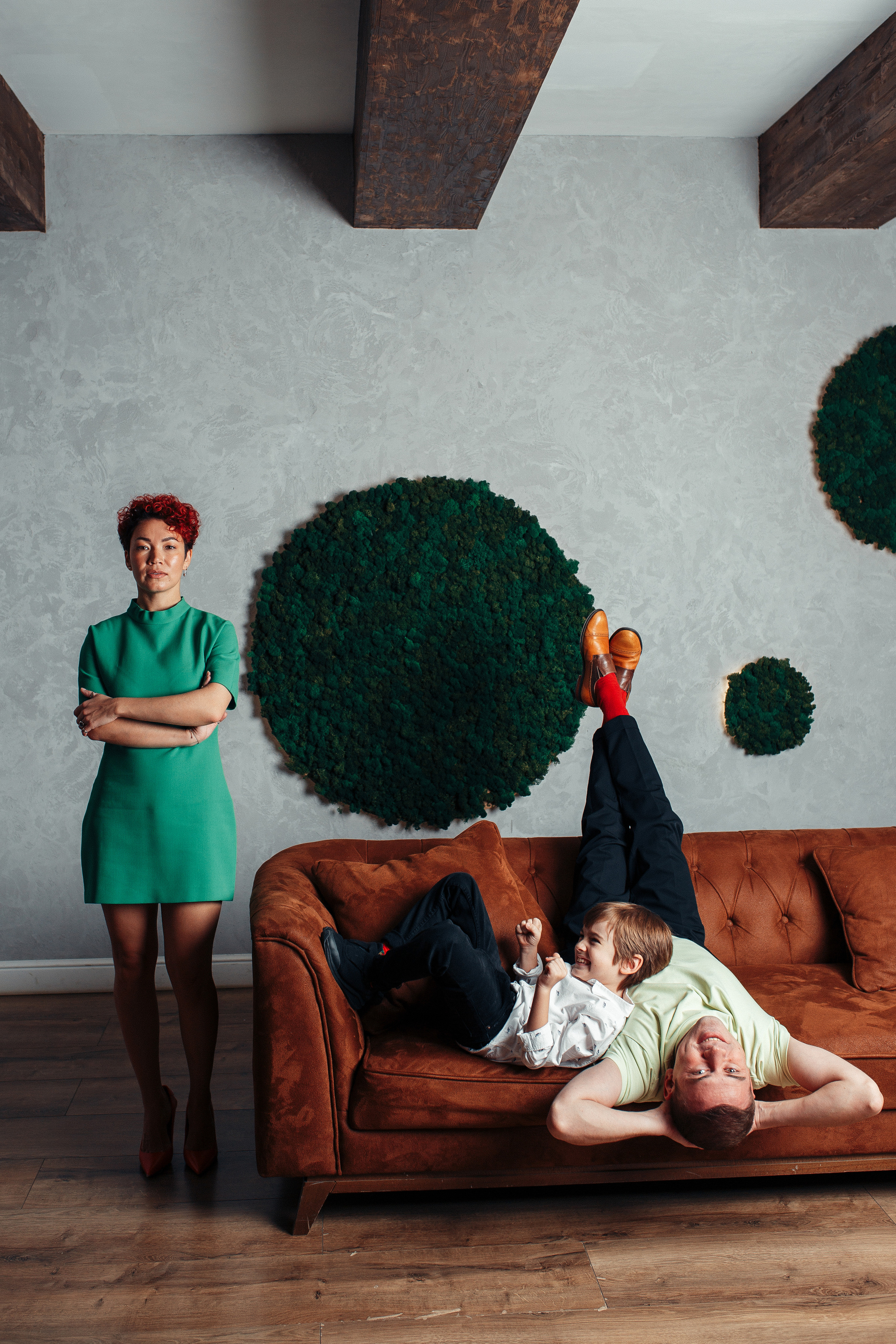 Веселая семейка. Семейный фотограф в Москве. Дарья Долгих