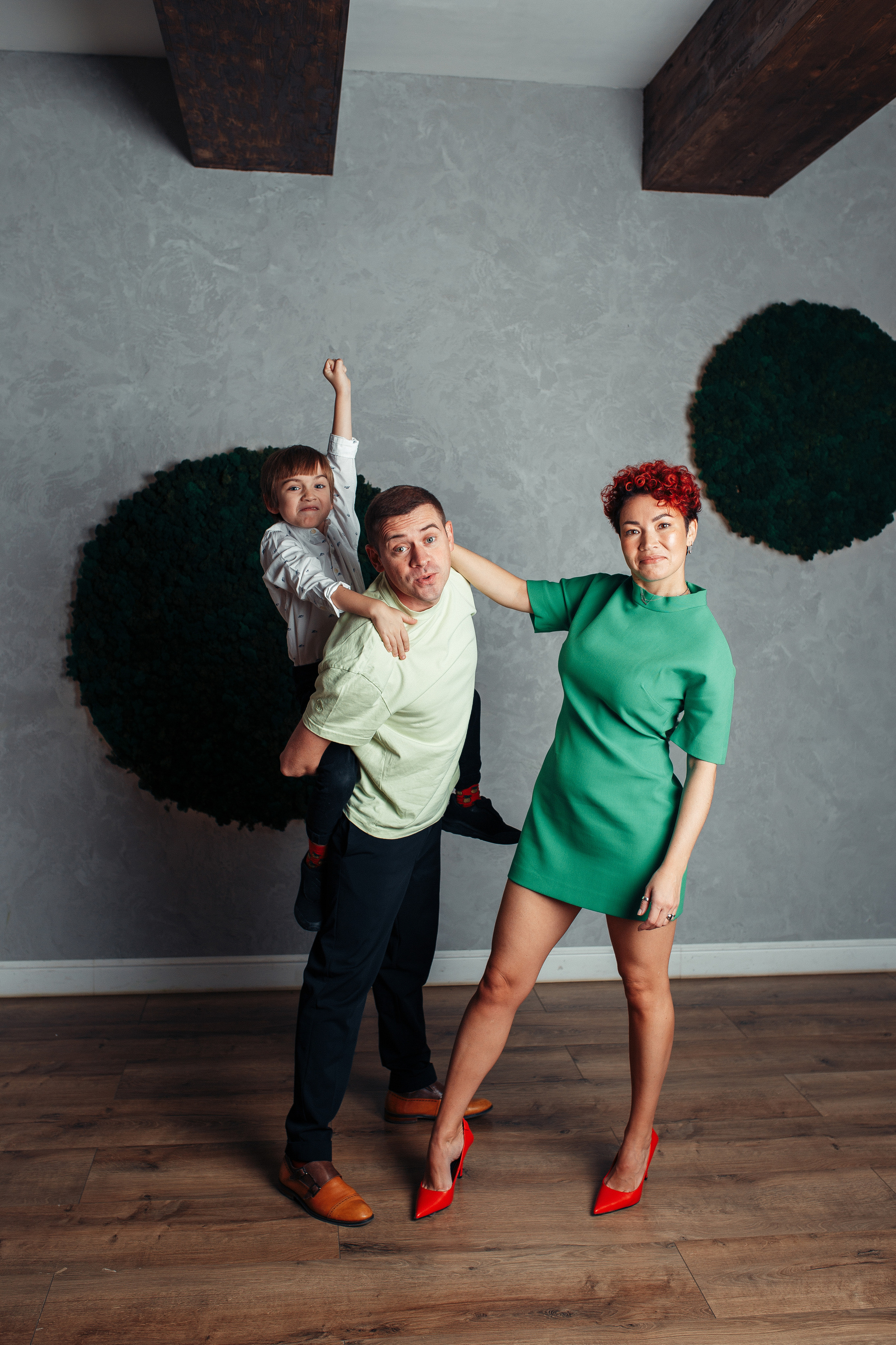 Веселая семейка. Семейный фотограф в Москве. Дарья Долгих