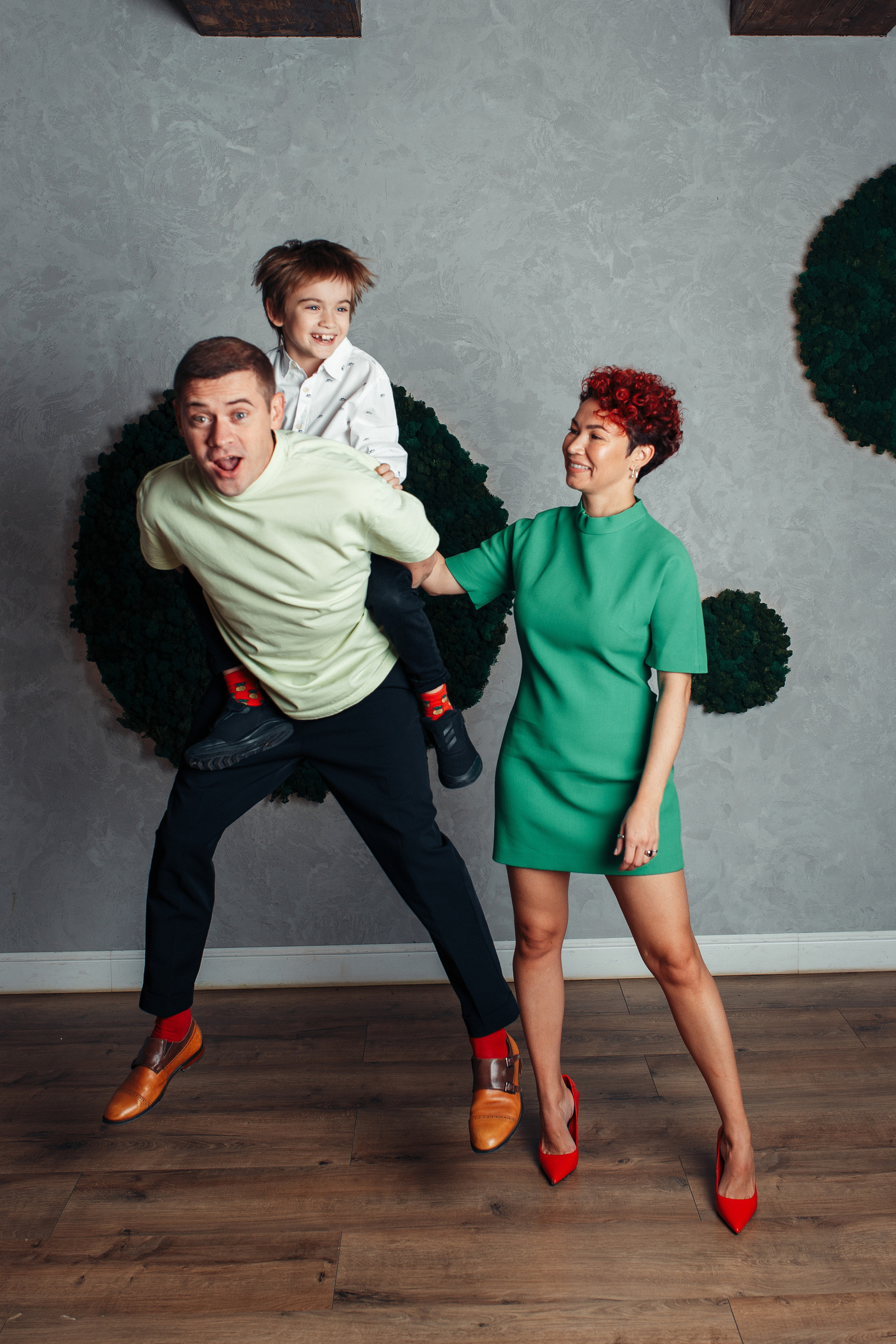 Веселая семейка. Семейный фотограф в Москве. Дарья Долгих