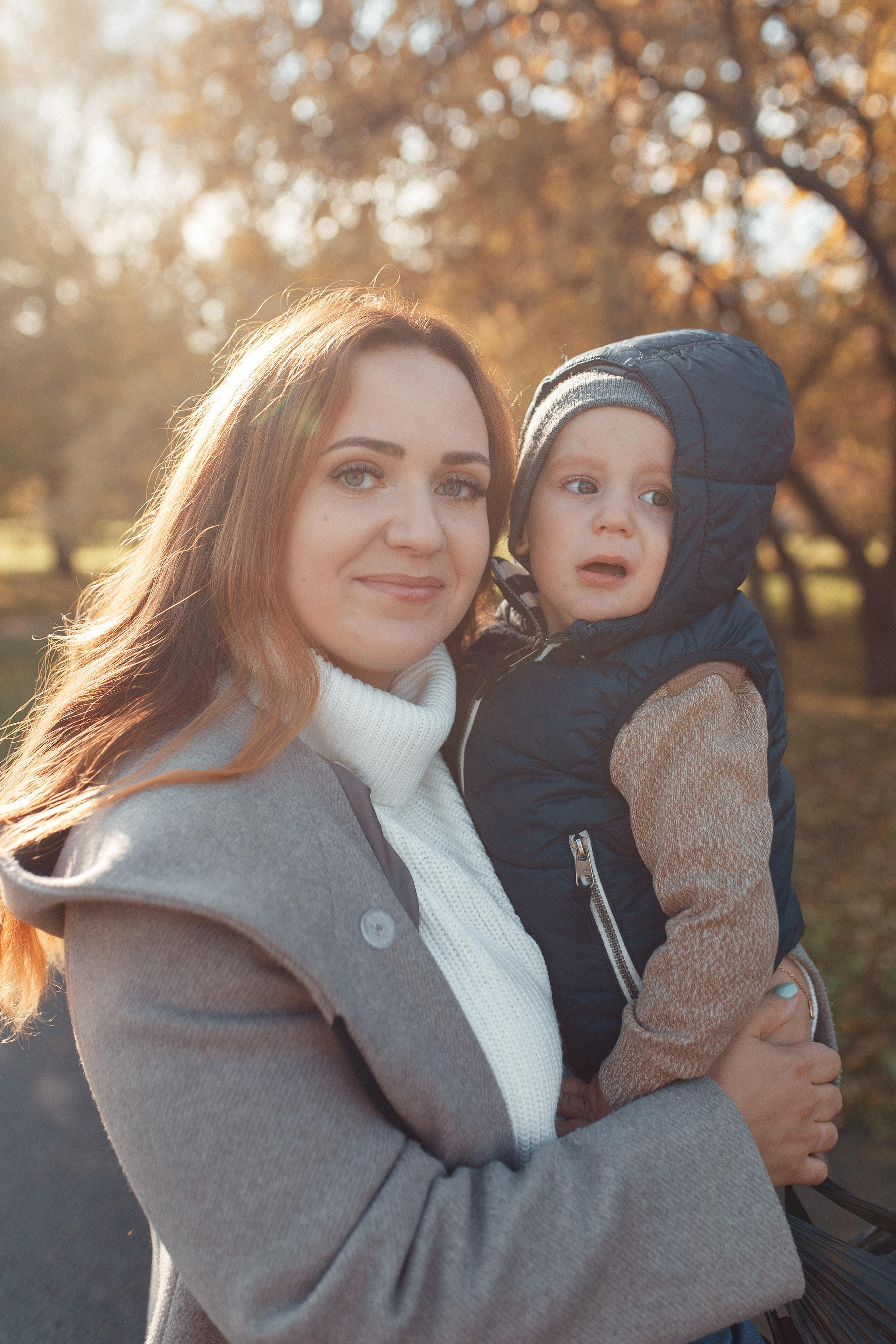 Осенняя прогулка. Семейный фотограф в Москве. Дарья Долгих