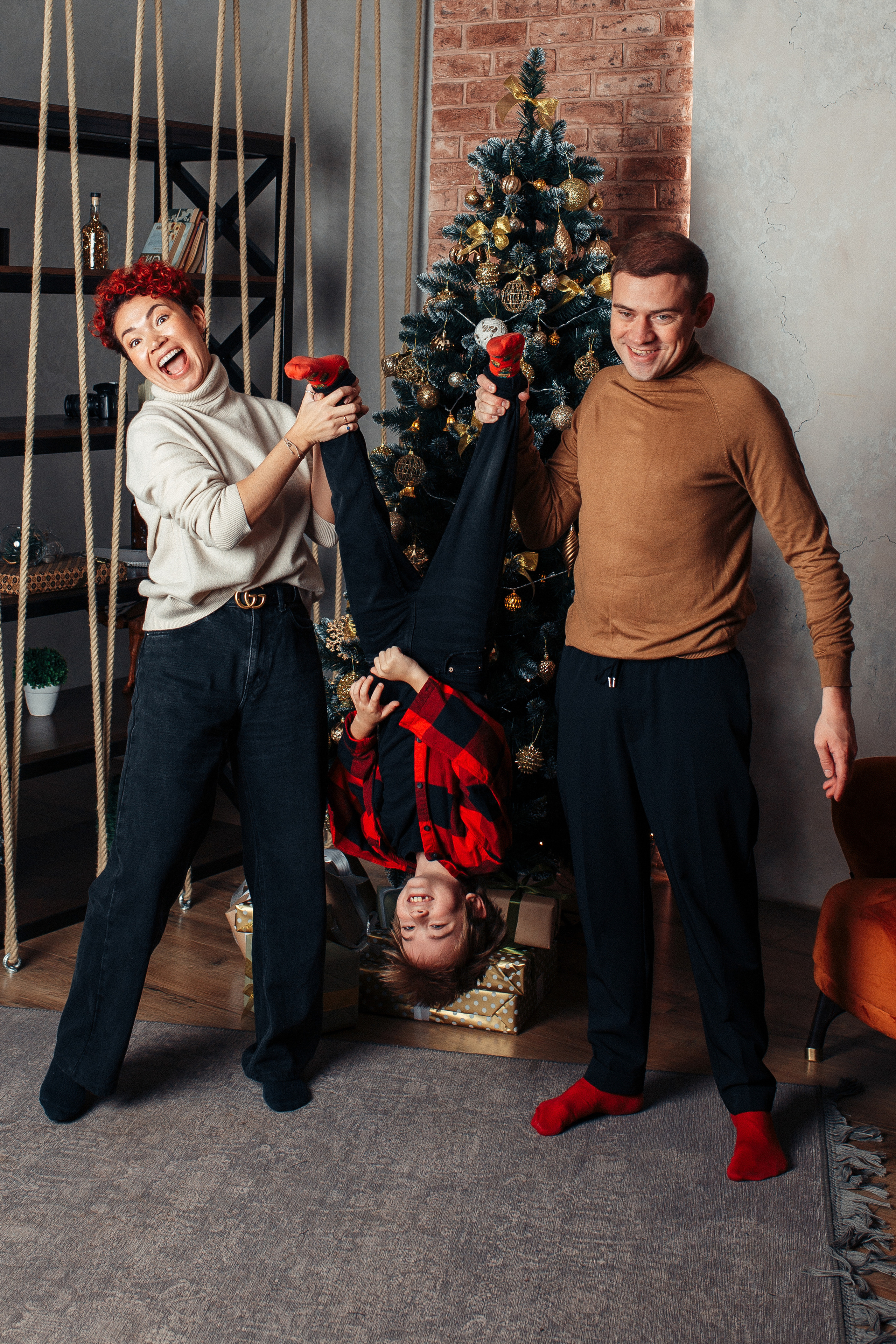 Веселая семейка. Семейный фотограф в Москве. Дарья Долгих