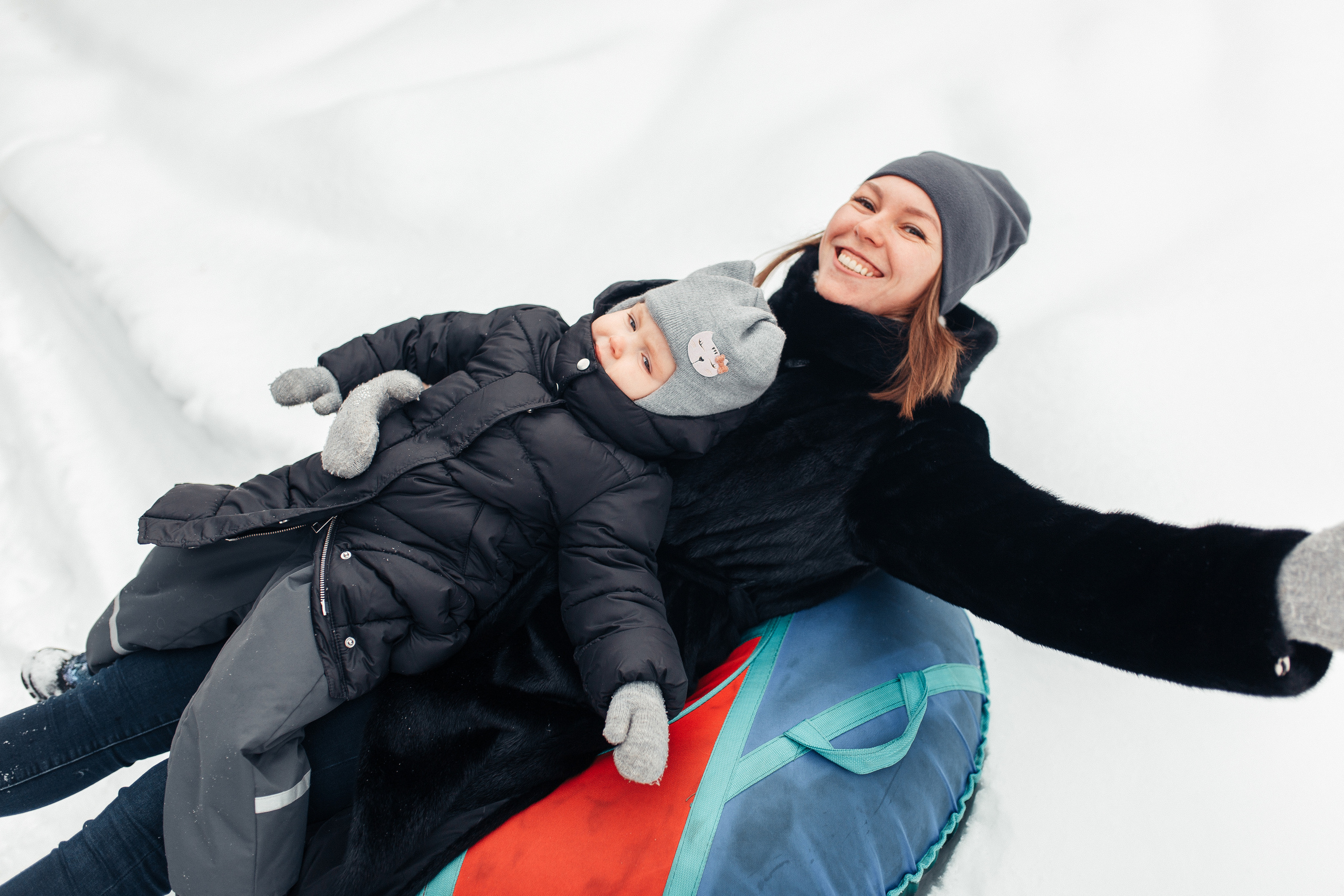 Мамина снежинка. Семейный фотограф в Москве. Дарья Долгих